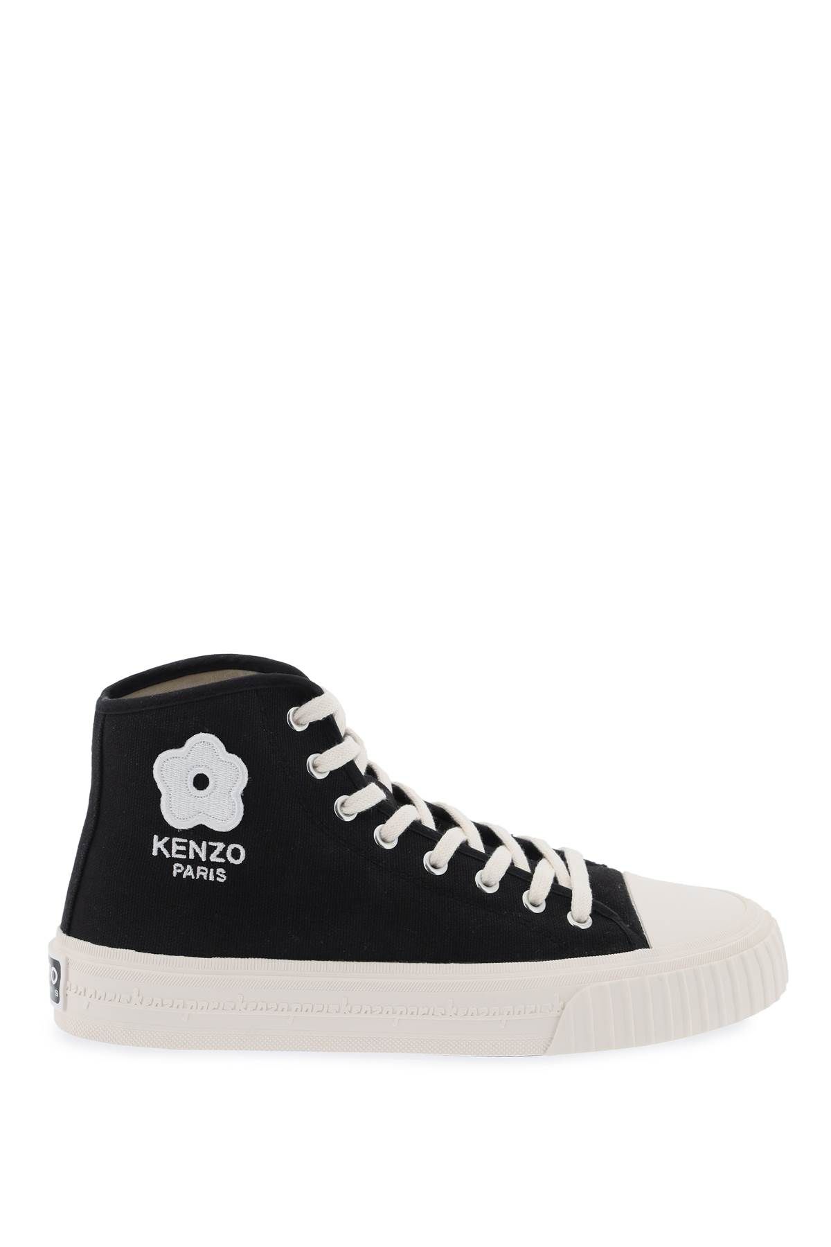 Kenzo KENZO canvas kenzo foxy high-top sneakers