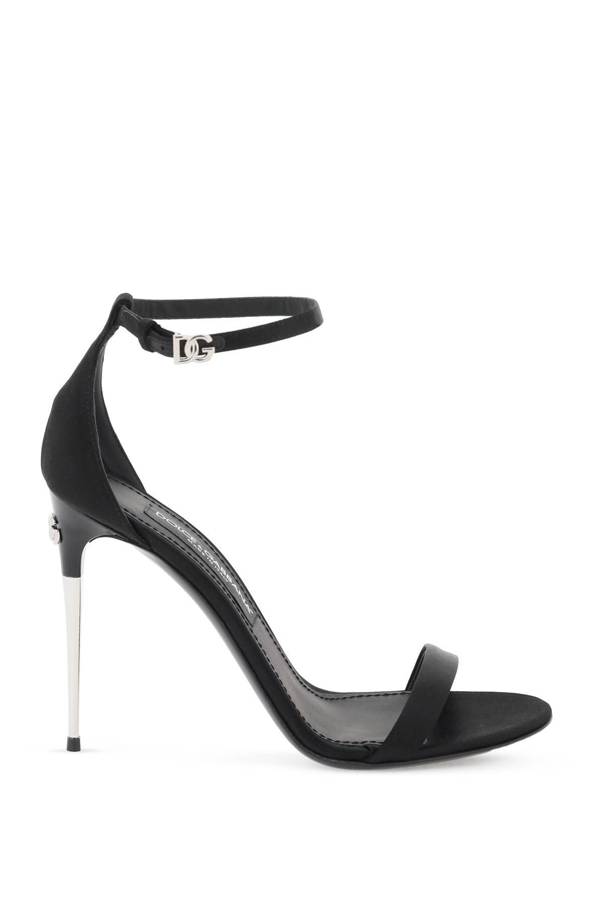 Dolce & Gabbana DOLCE & GABBANA satin sandals for elegant