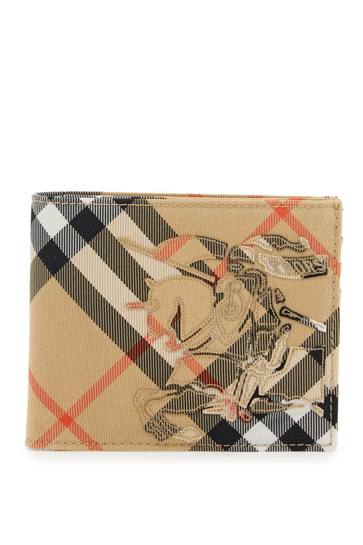 Burberry BURBERRY bi-fold check wallet with ekd