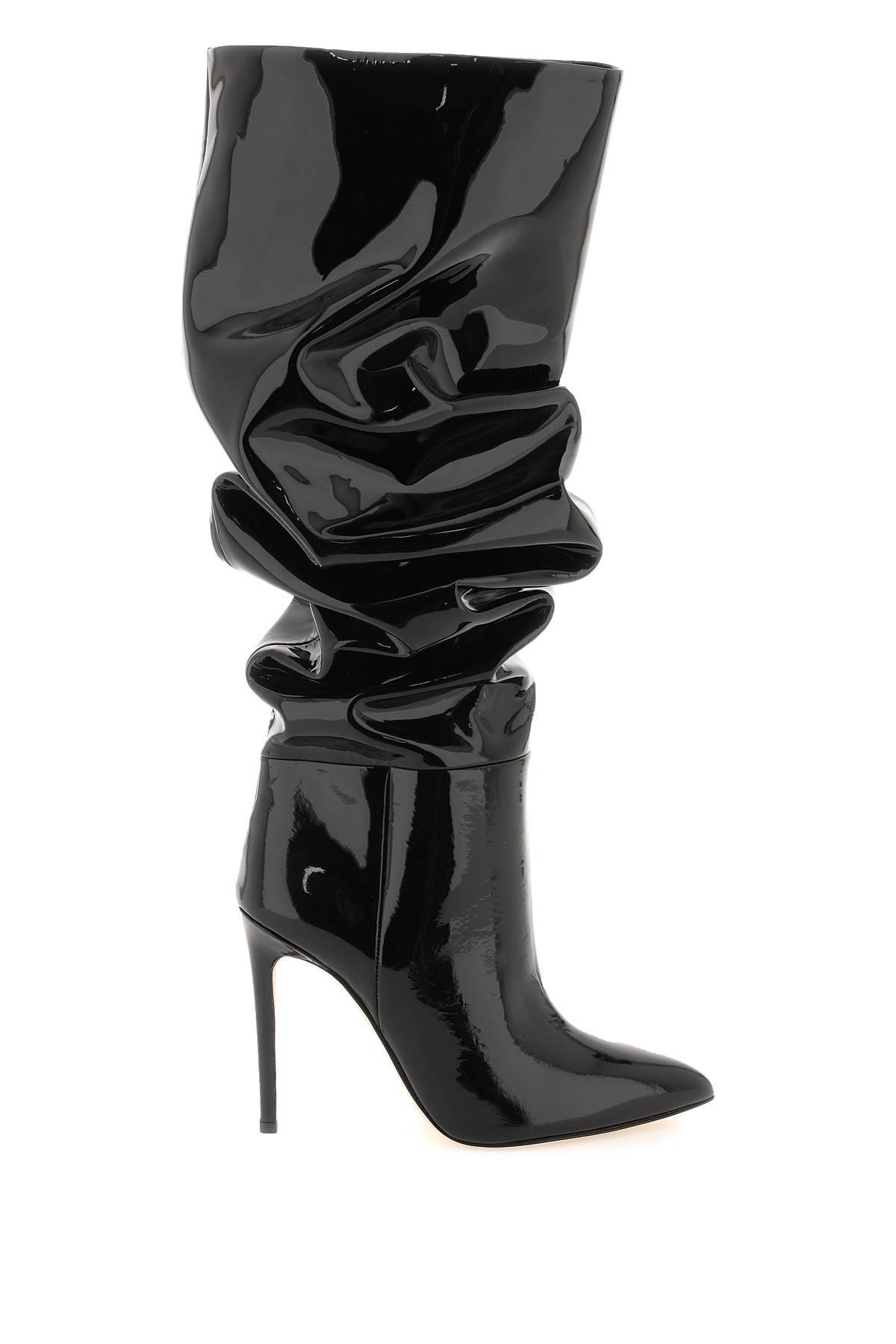 PARIS TEXAS PARIS TEXAS slouchy patent leather stiletto boots