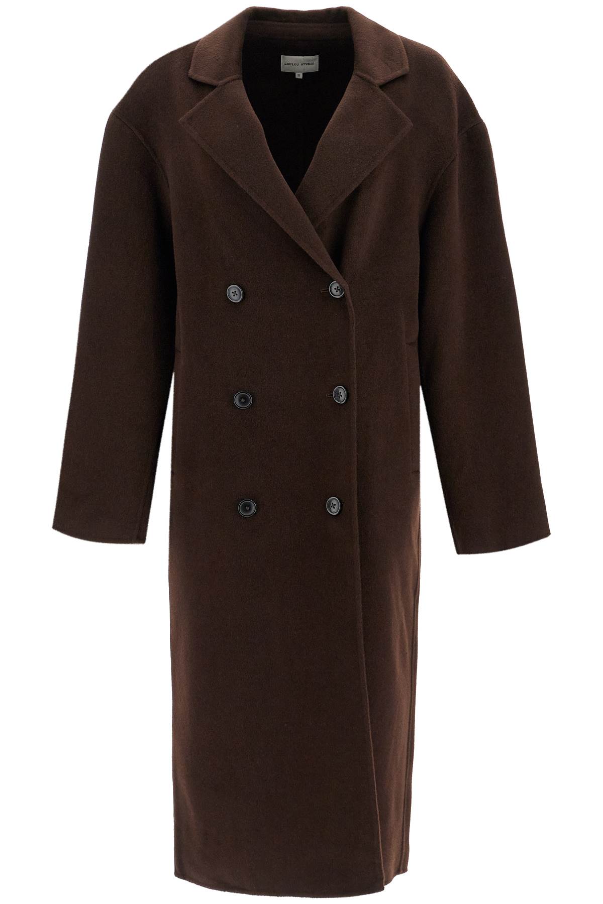 LOULOU STUDIO LOULOU STUDIO long wool and cashmere coat 'borne