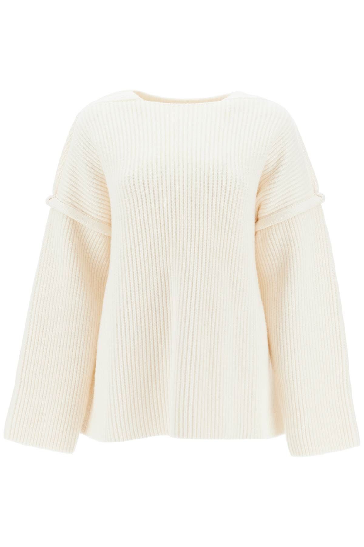 Jil Sander JIL SANDER "oversized ribbed knit pul