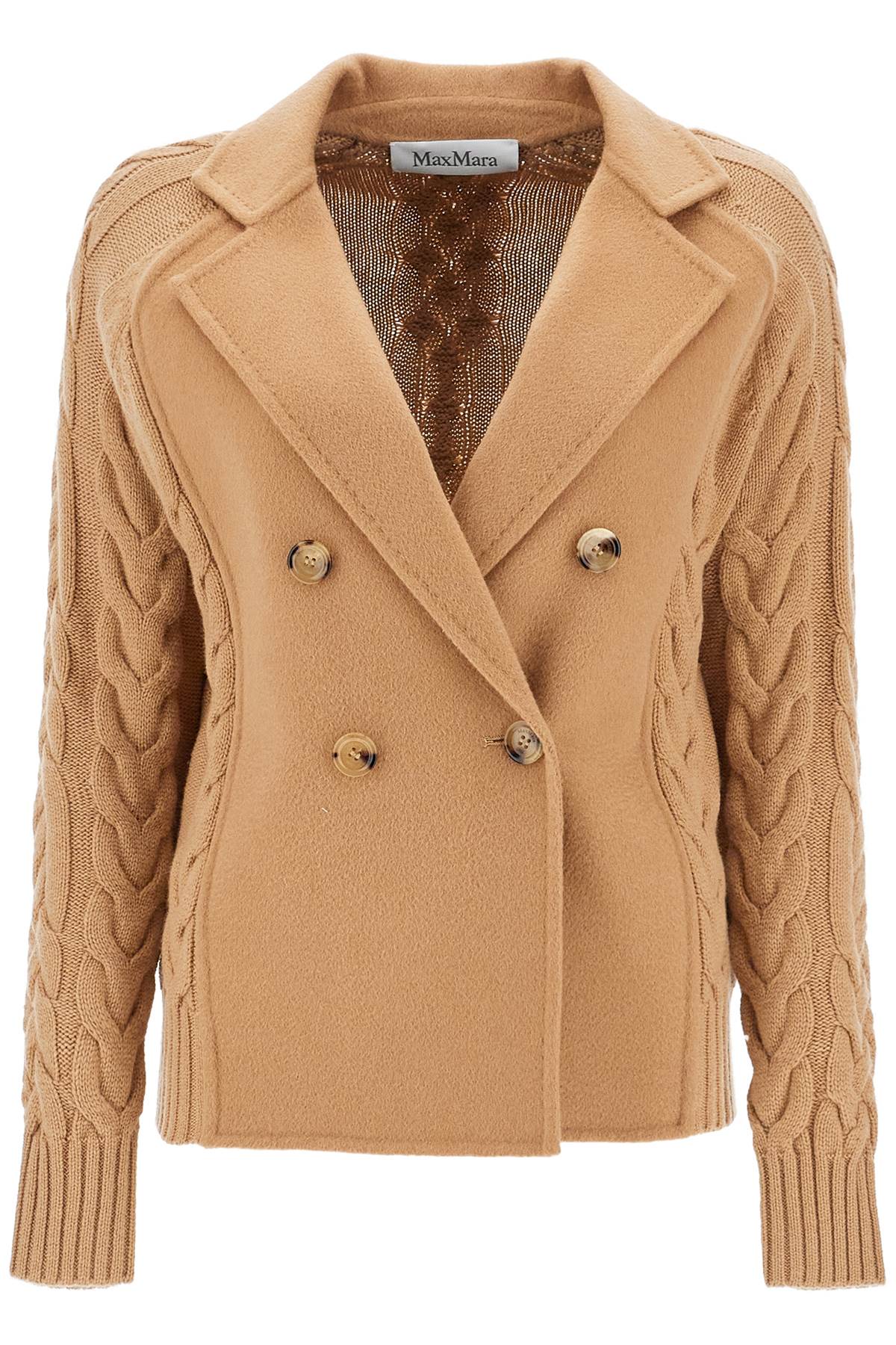 Max Mara MAX MARA 'micio' double-breasted jacket with