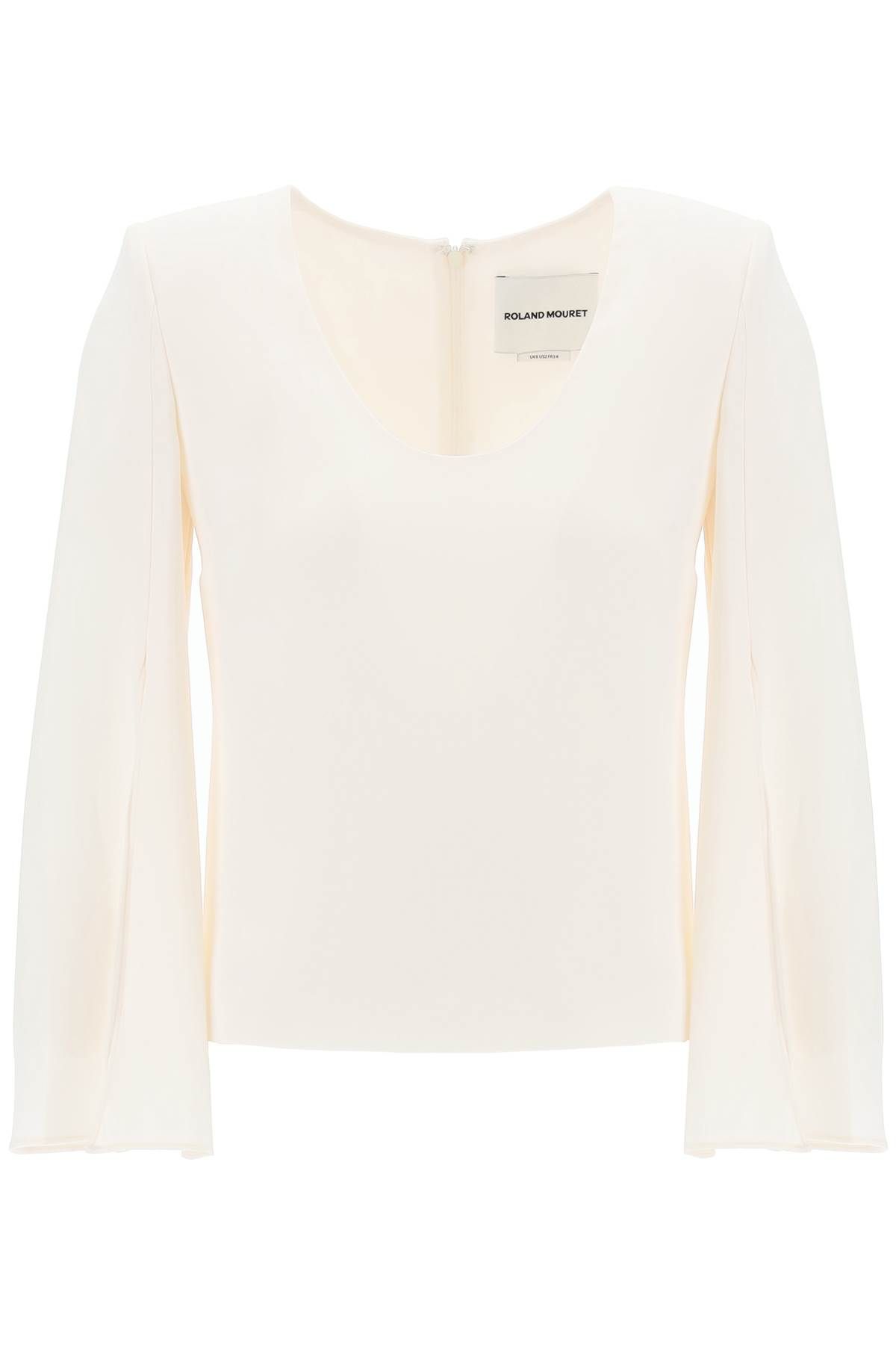 Roland Mouret ROLAND MOURET "cady top with flared sleeve"