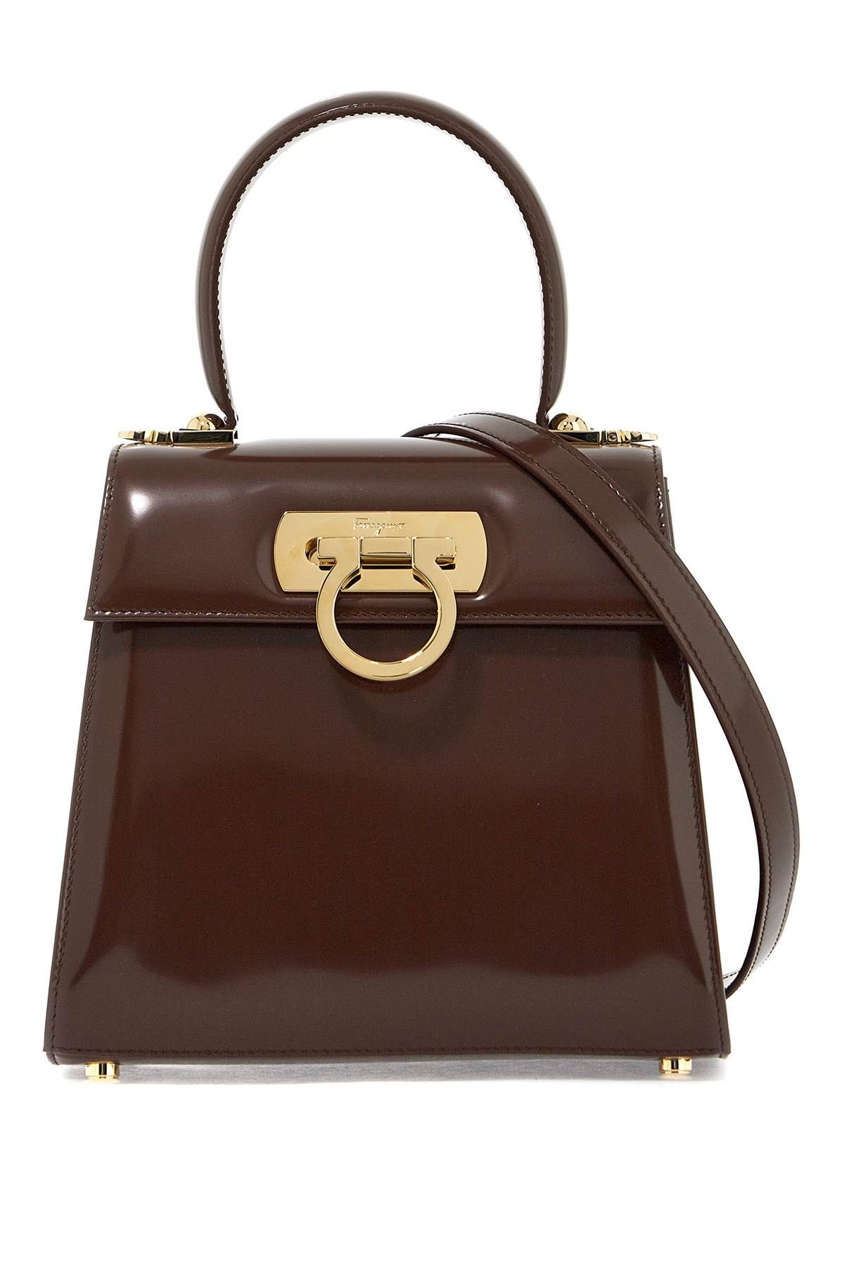 Ferragamo FERRAGAMO iconic top handle handbag (s)