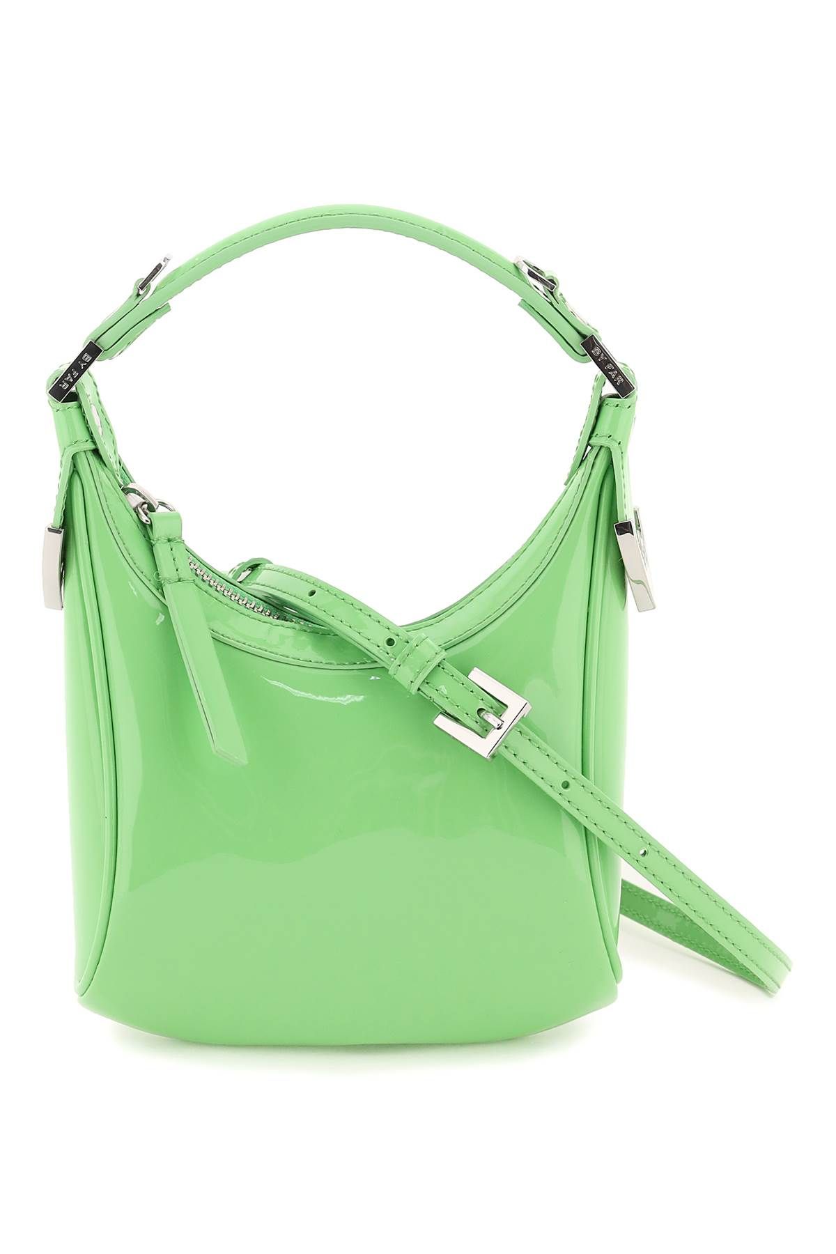 BY FAR BY FAR patent leather 'cosmo' bag