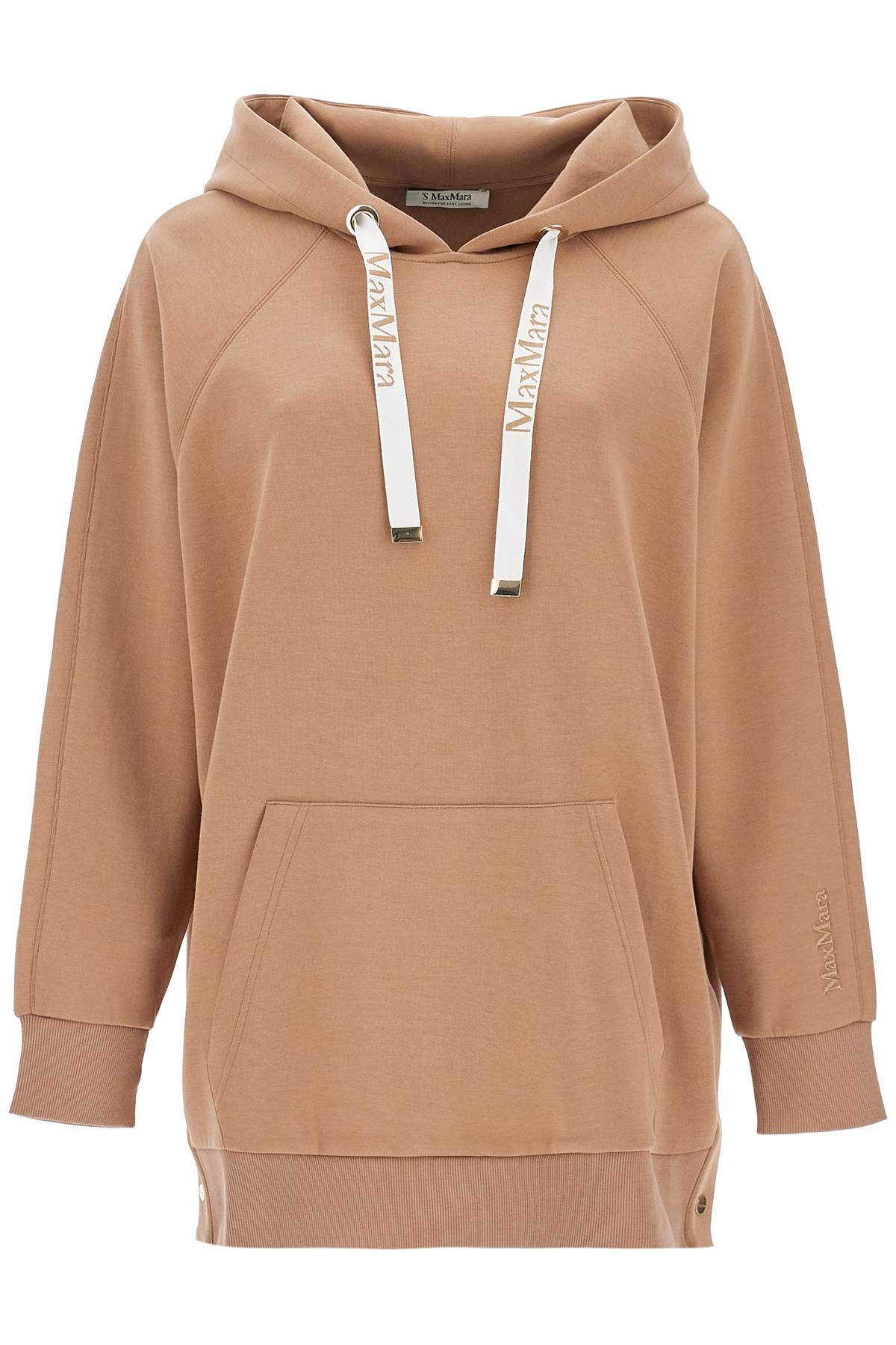  'S MAX MARA oversized hoodie with hood 'guest'