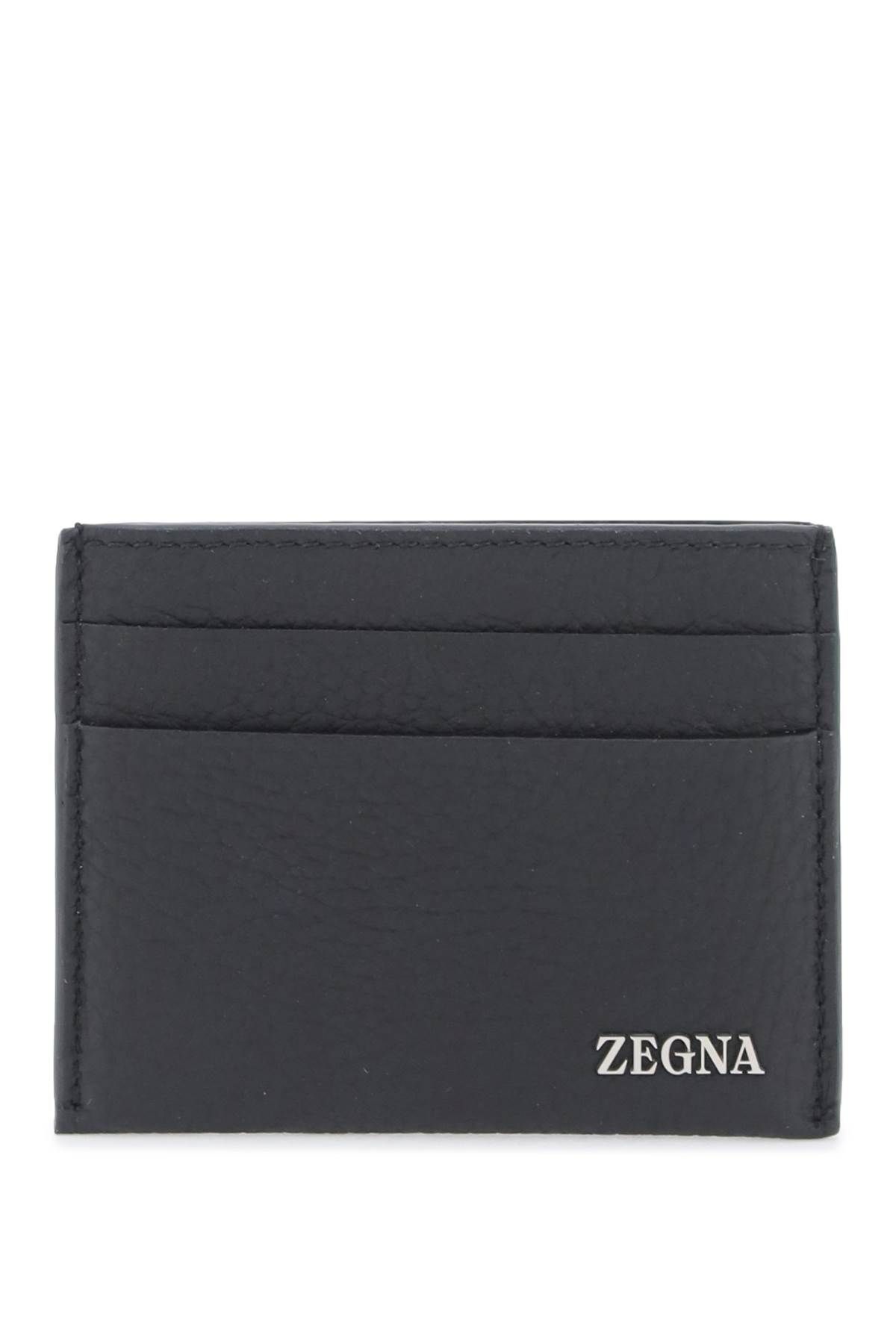 zegna ZEGNA leather cardholder