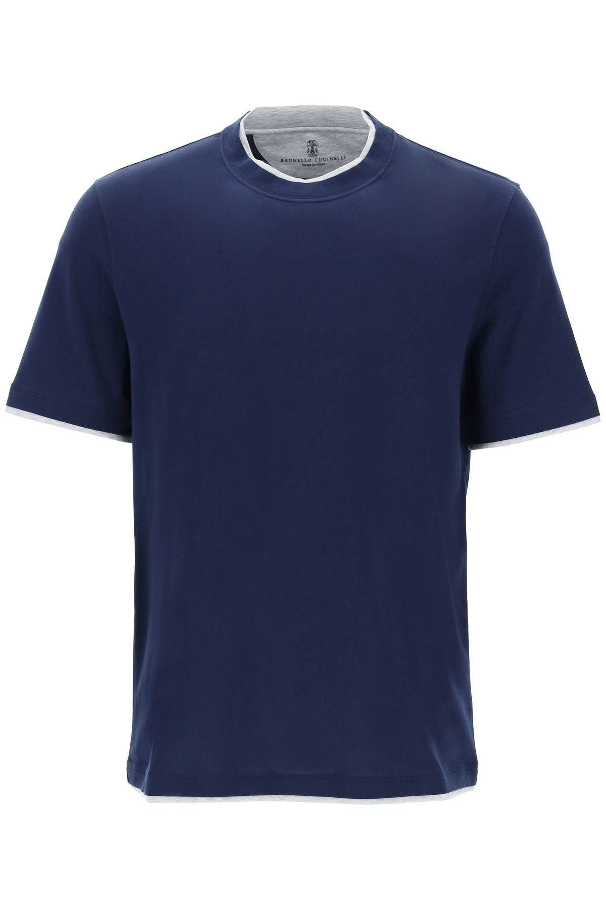 Brunello Cucinelli BRUNELLO CUCINELLI layered-effect t-shirt