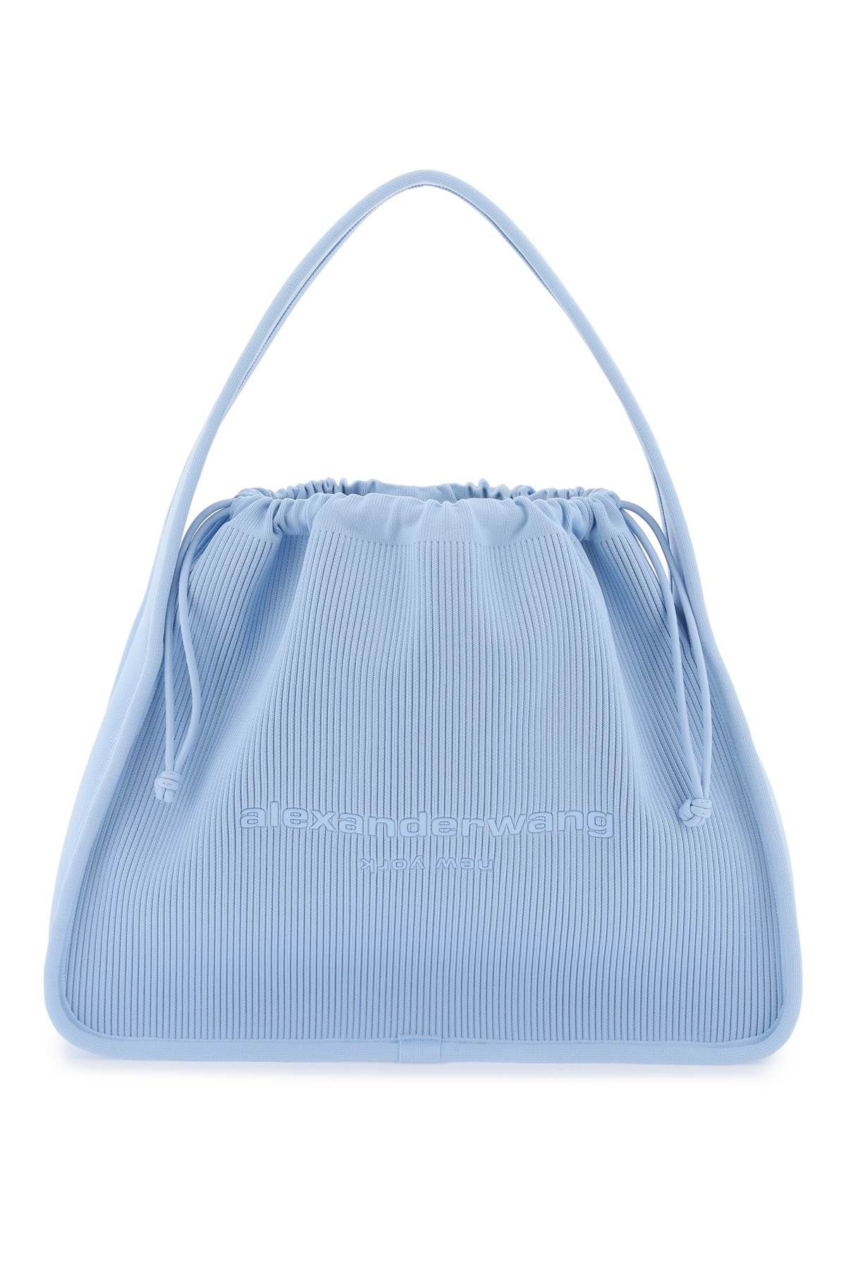 Alexander Wang ALEXANDER WANG large rib-knit ryan handbag