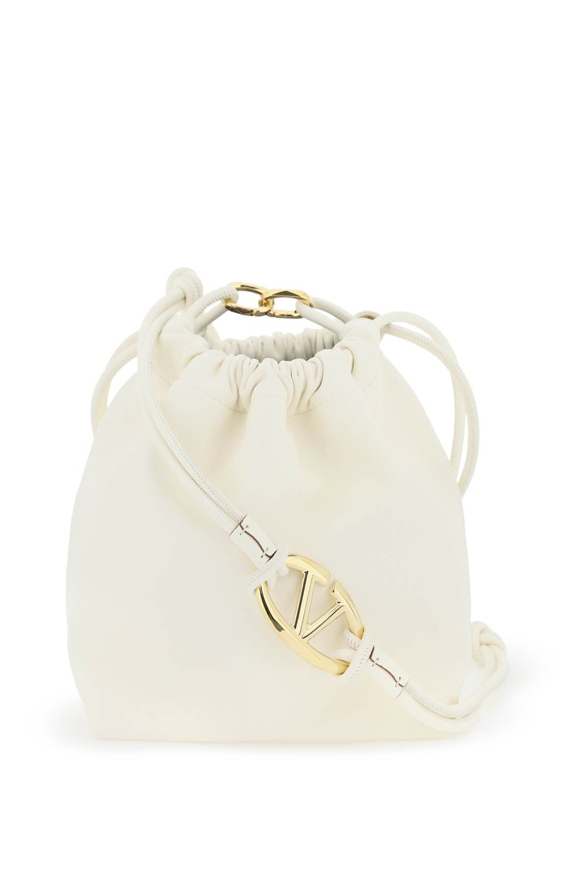 VALENTINO GARAVANI VALENTINO GARAVANI vlogo pouf bucket bag with