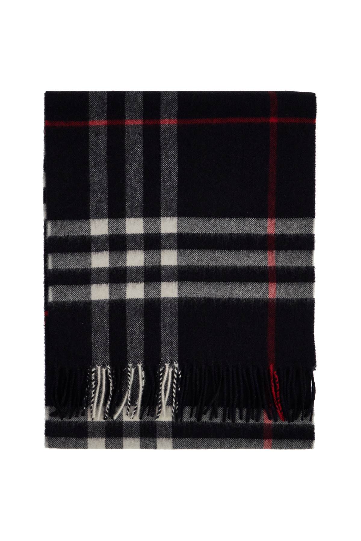 Burberry BURBERRY check cashmere scarf