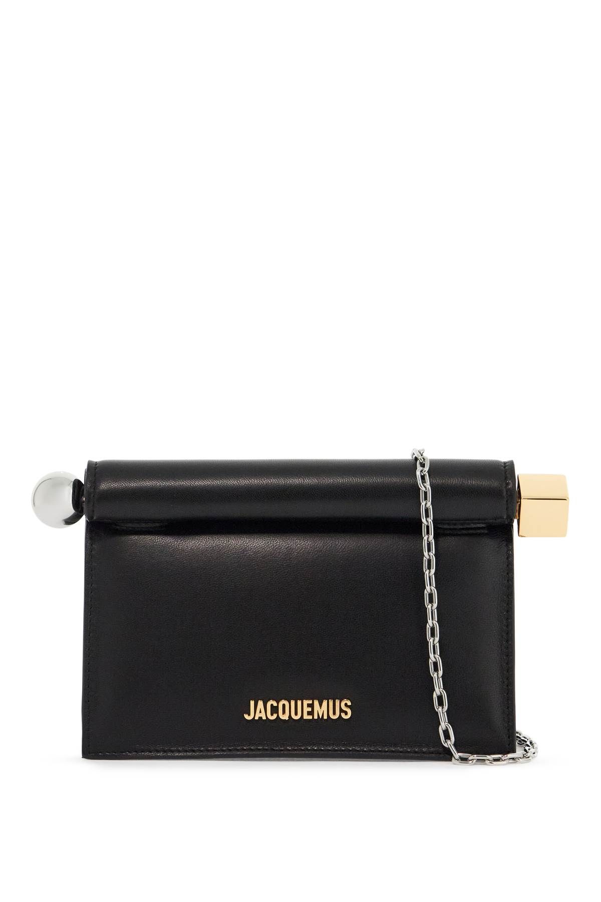 Jacquemus JACQUEMUS mini square round clutch bag