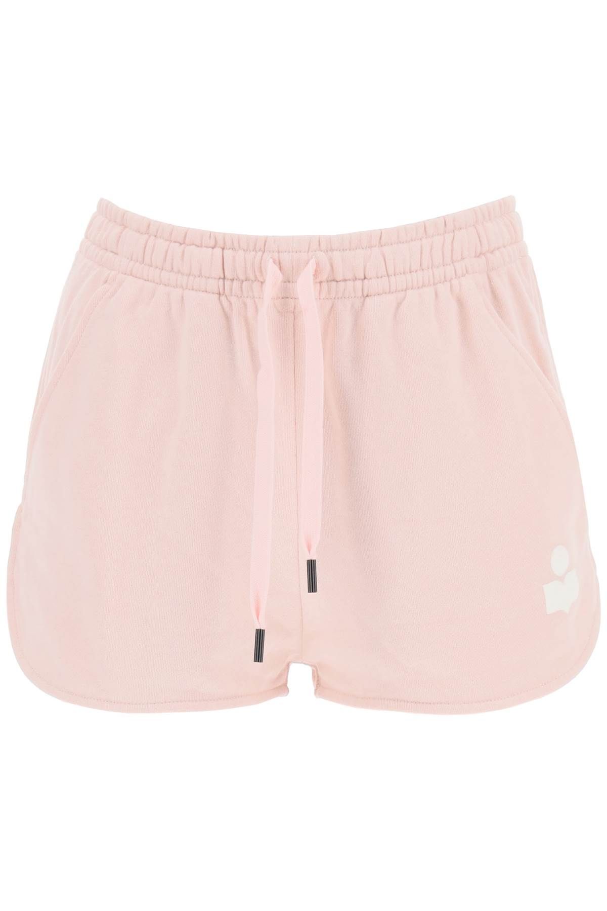 Isabel Marant Étoile ISABEL MARANT ETOILE mifa sports shorts with flocked logo