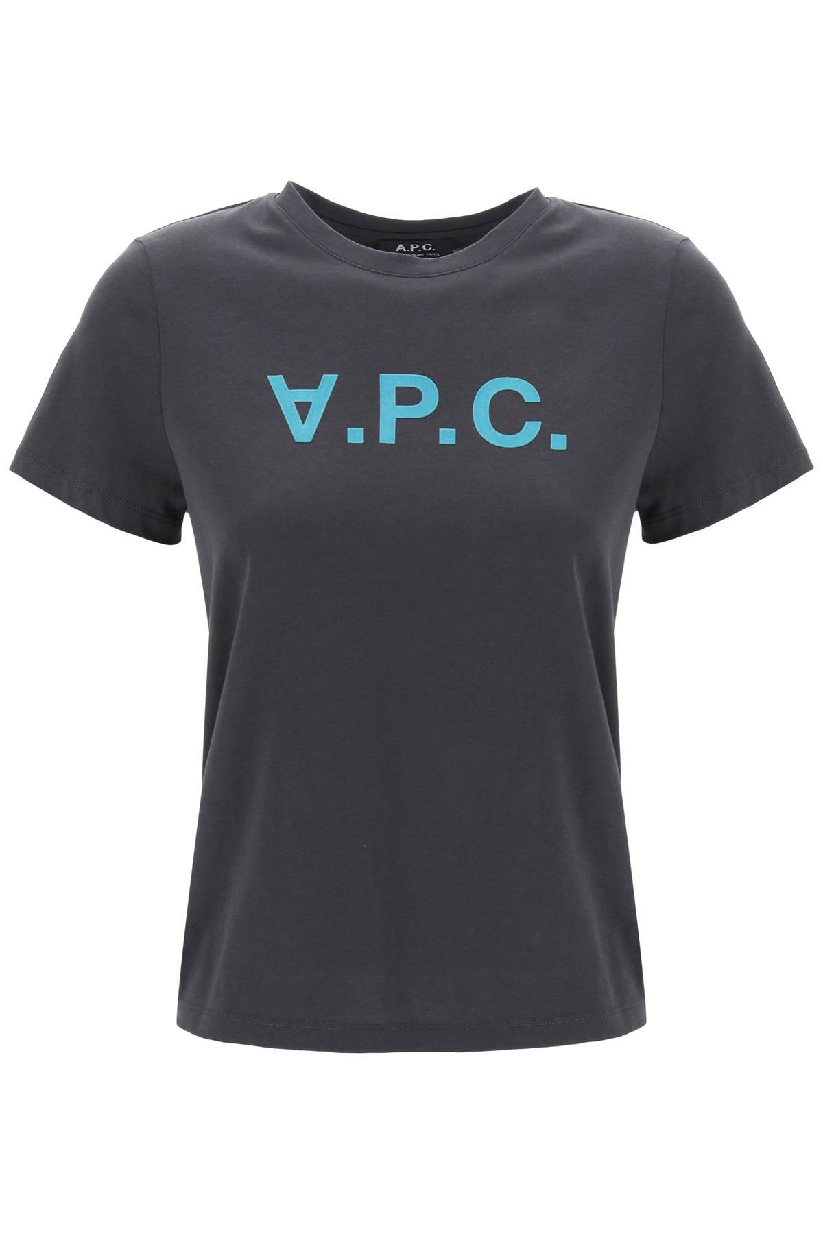 A.P.C. A. P.C. t-shirt with flocked vpc logo