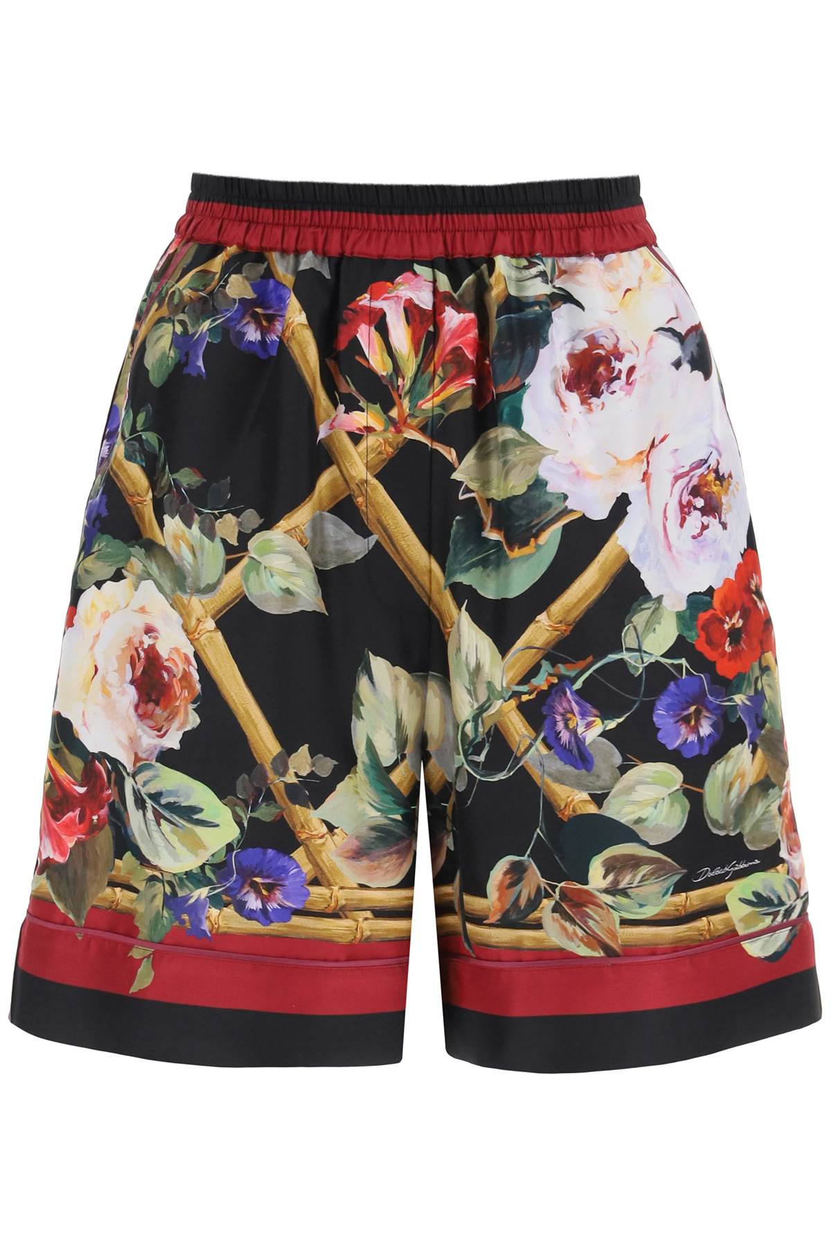 Dolce & Gabbana DOLCE & GABBANA rose garden pajama shorts