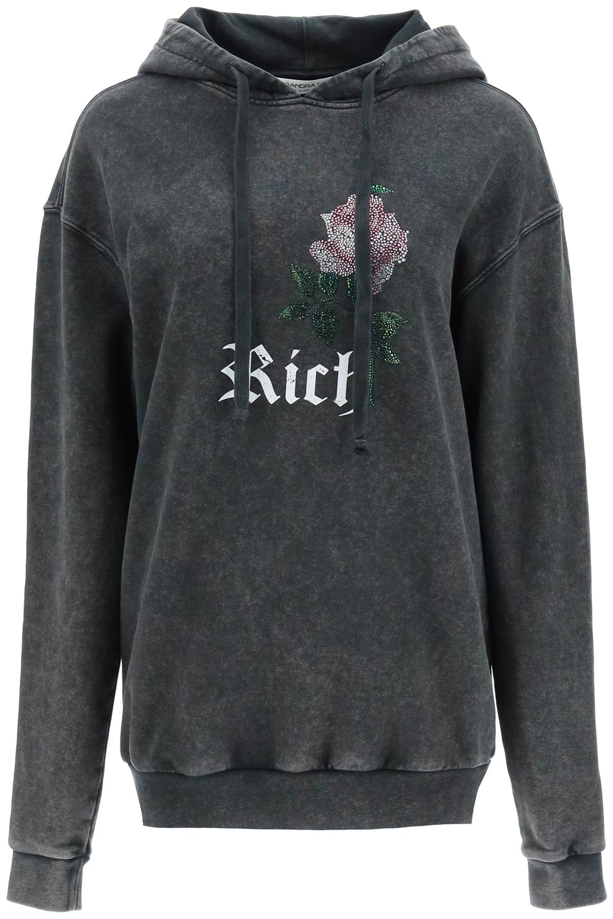 Alessandra Rich ALESSANDRA RICH let's kiss hoodie