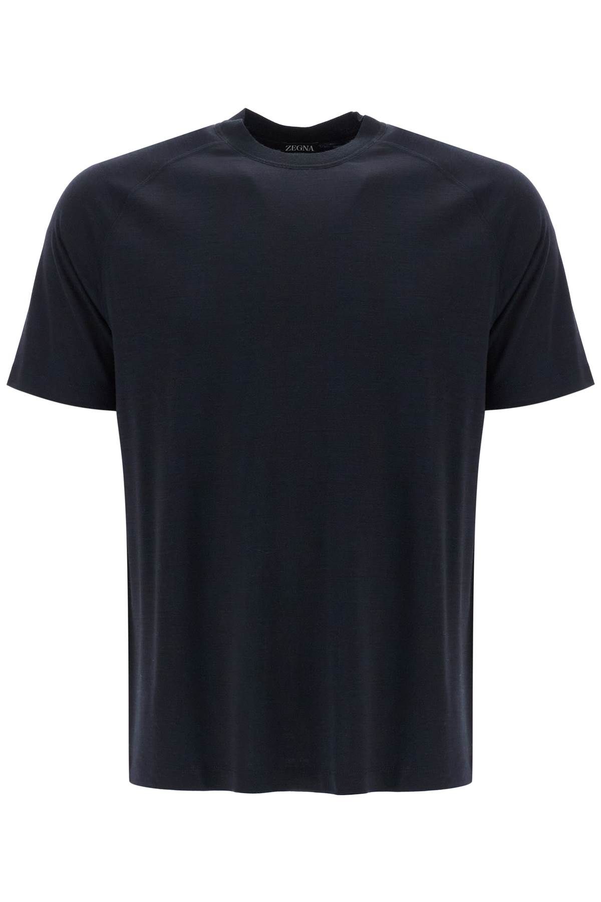 zegna ZEGNA wool jersey t-shirt for men