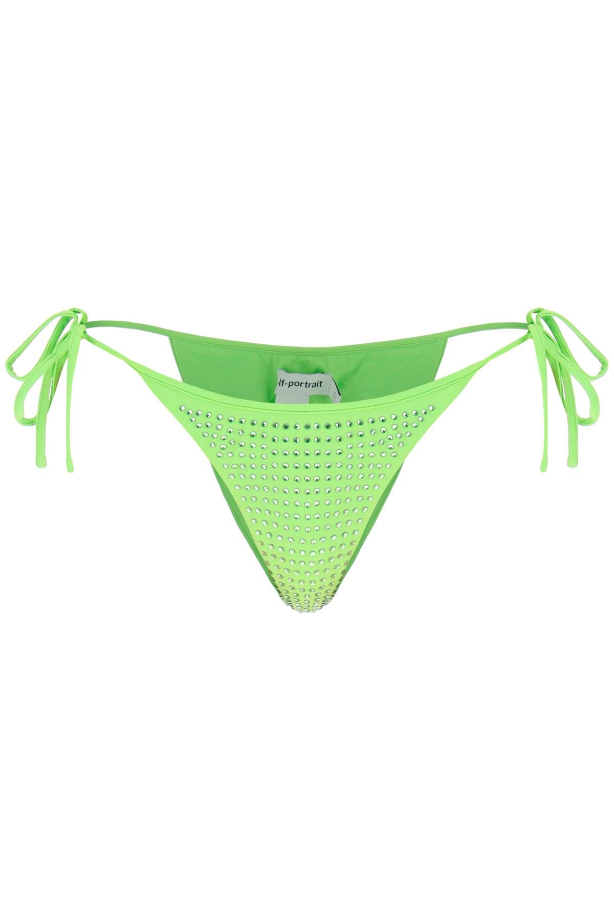  SELF PORTRAIT rhinestone bikini bottom