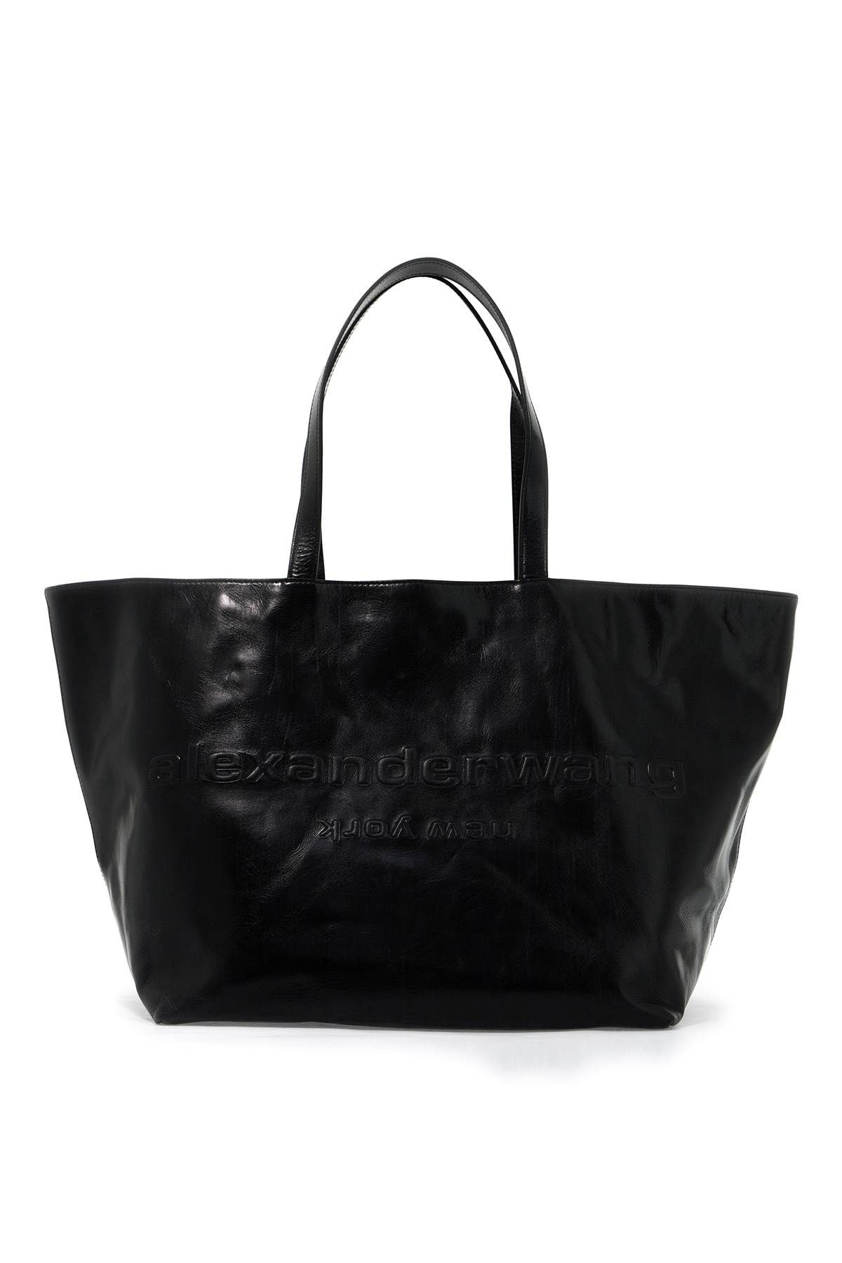 Alexander Wang ALEXANDER WANG leather punch tote bag with