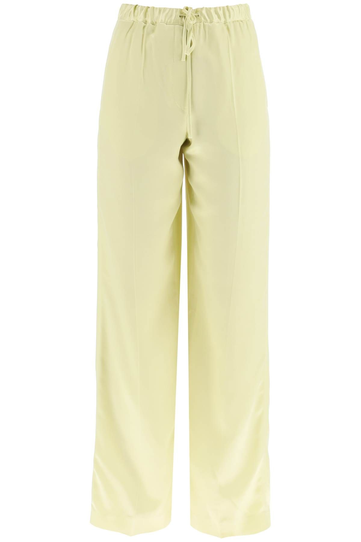 Jil Sander JIL SANDER satin wide leg pants