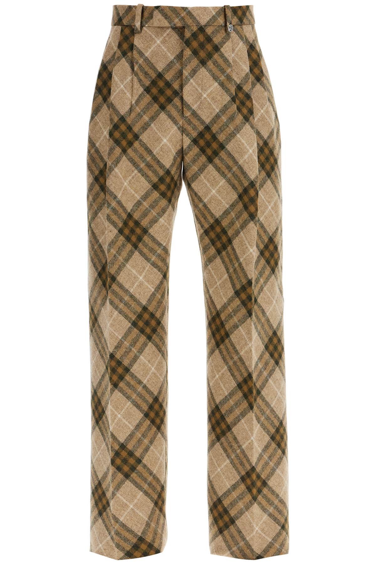 Burberry BURBERRY ered wool tailored trousers