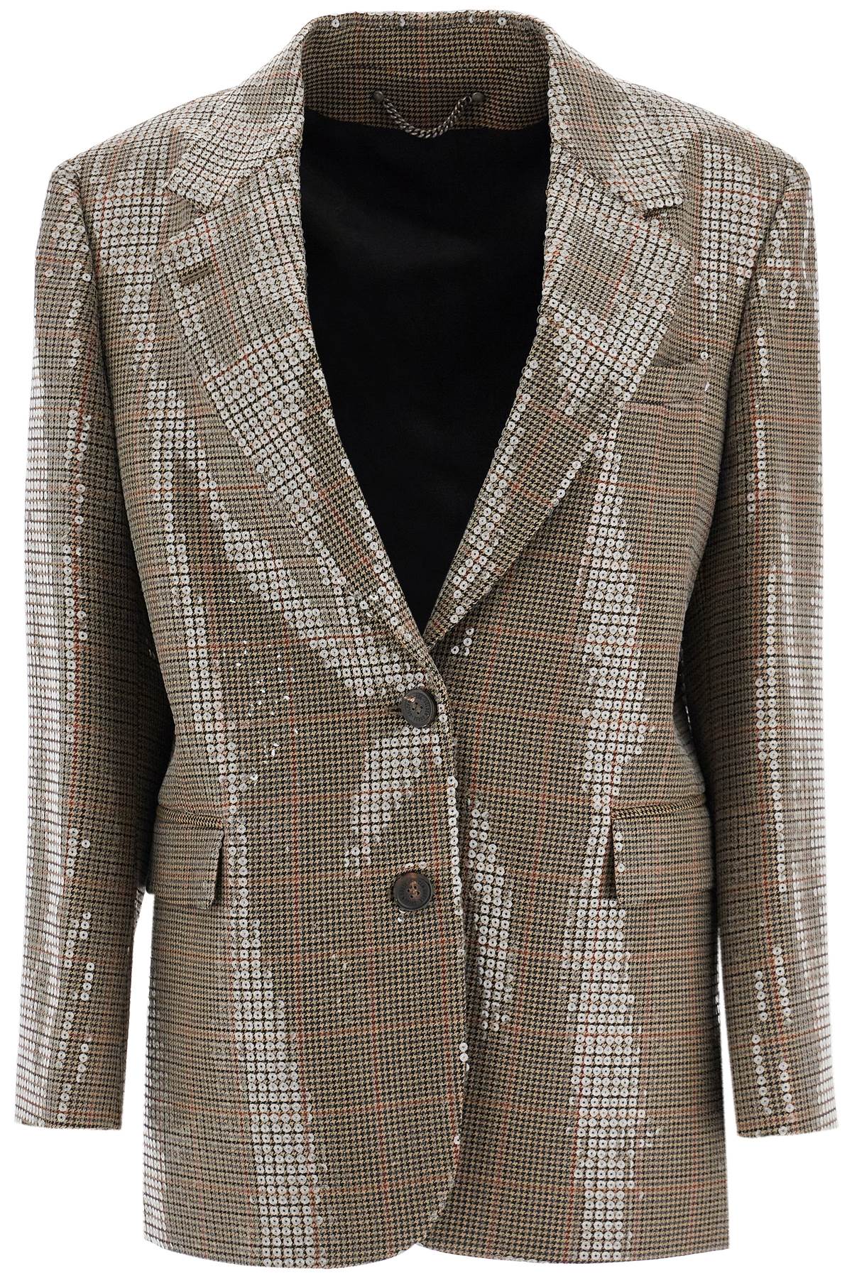 Golden Goose GOLDEN GOOSE houndstooth blazer with sequins