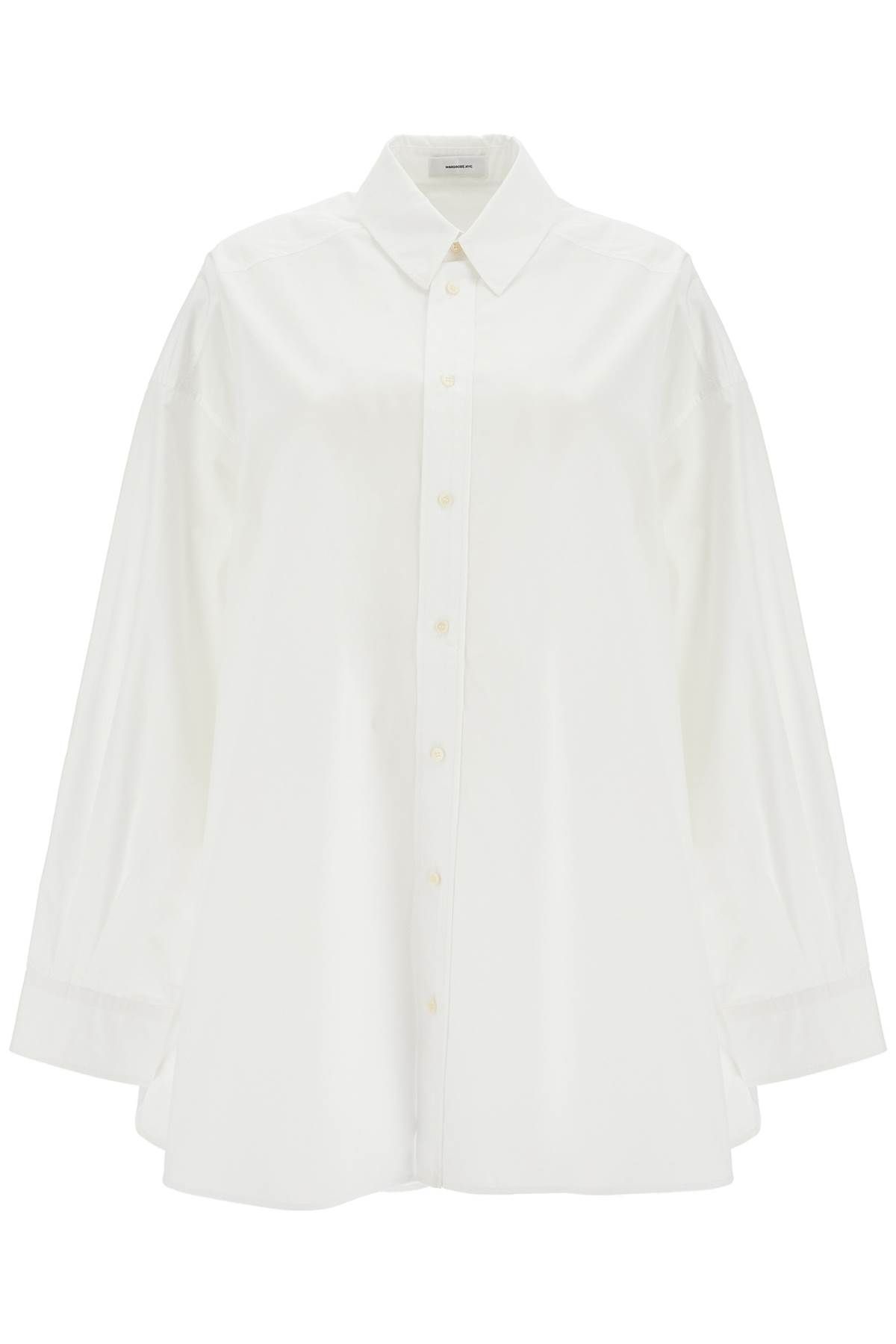 WARDROBE.NYC WARDROBE. NYC mini shirt dress with button closure