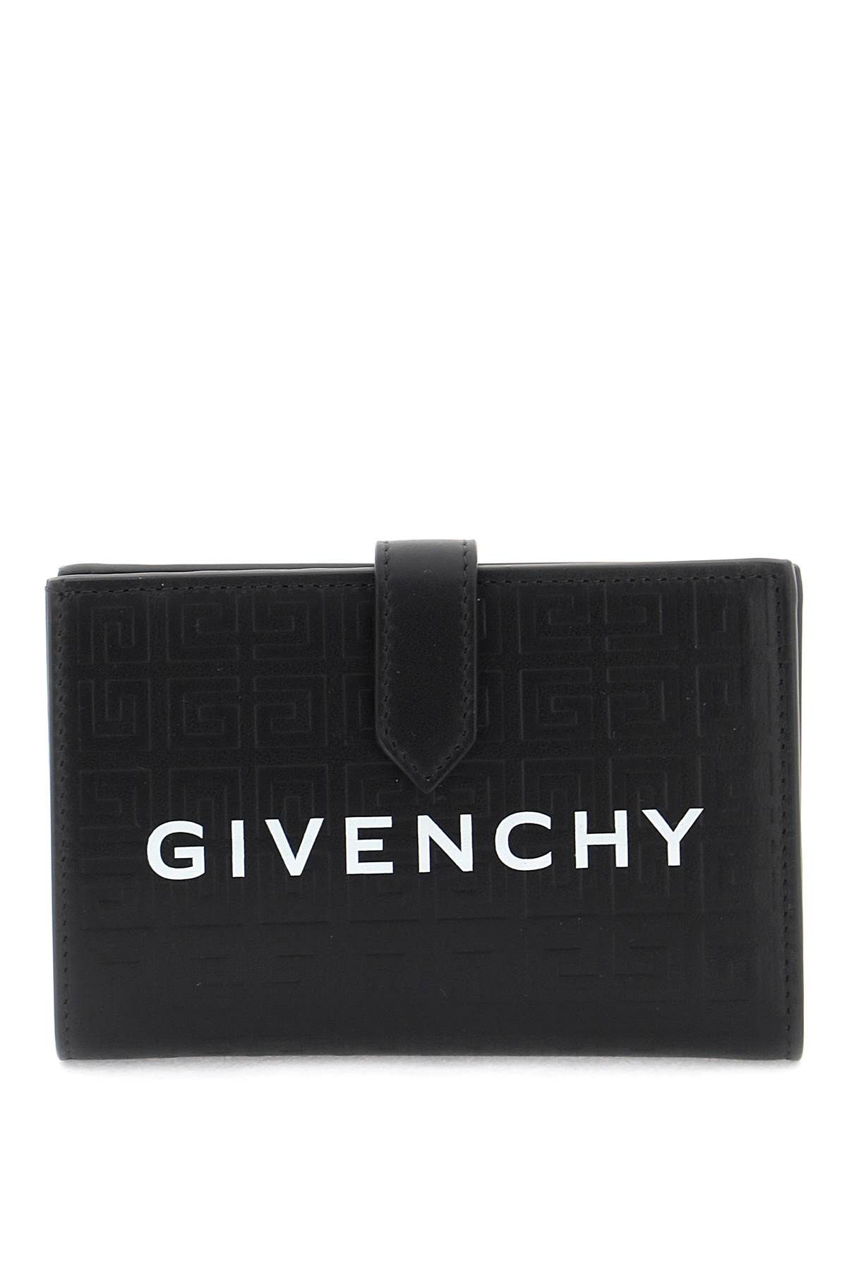 Givenchy GIVENCHY 4g leather g-cut wallet