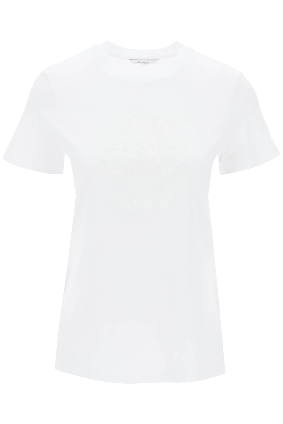 Max Mara MAX MARA "tavern embroidered logo t