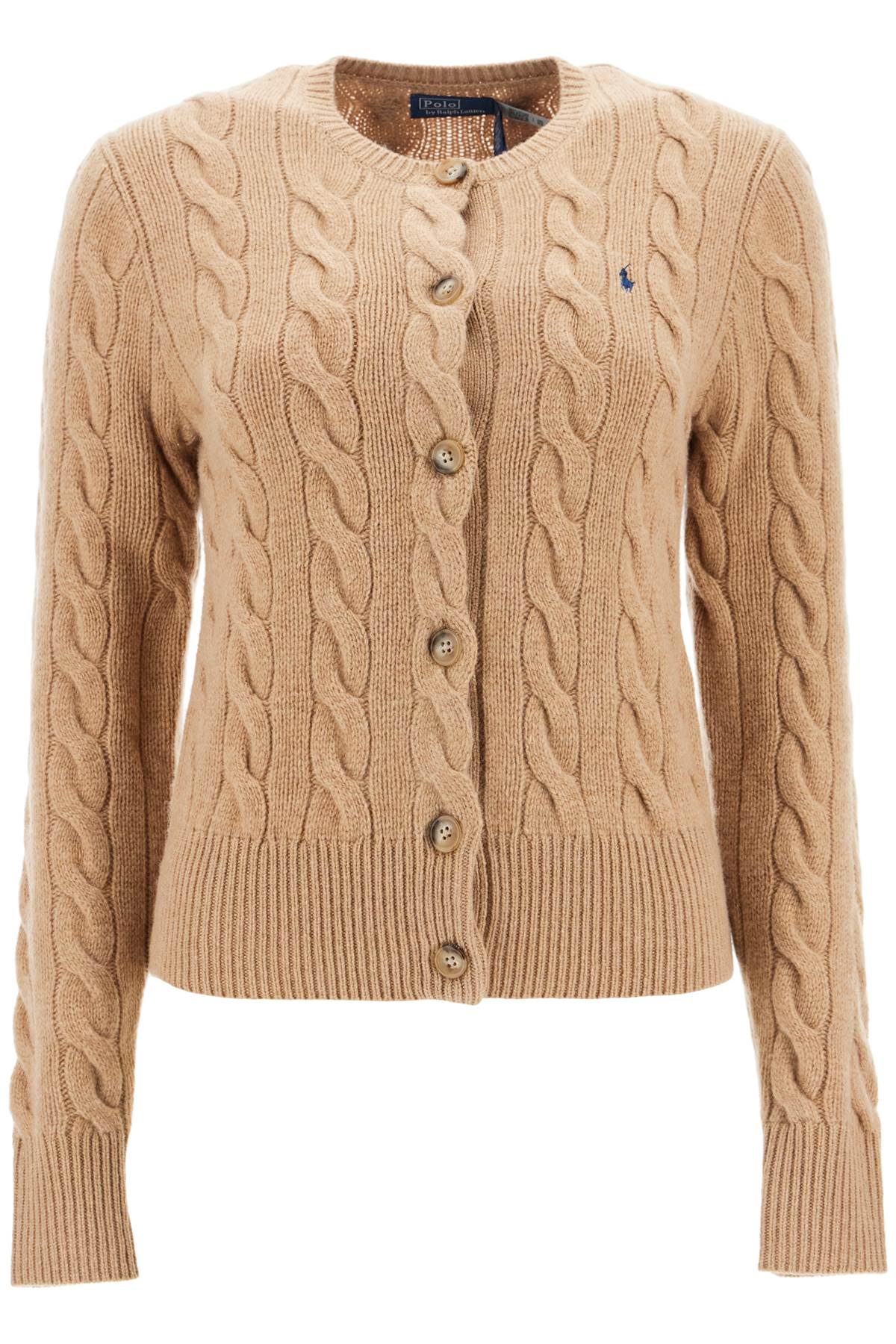 Polo Ralph Lauren POLO RALPH LAUREN round-neck wool and cashmere cardigan