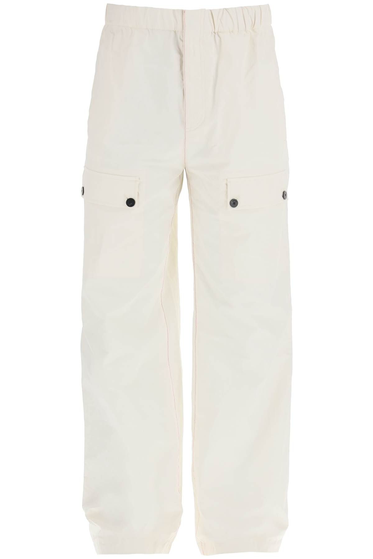 Ferragamo FERRAGAMO linen coated pants for men