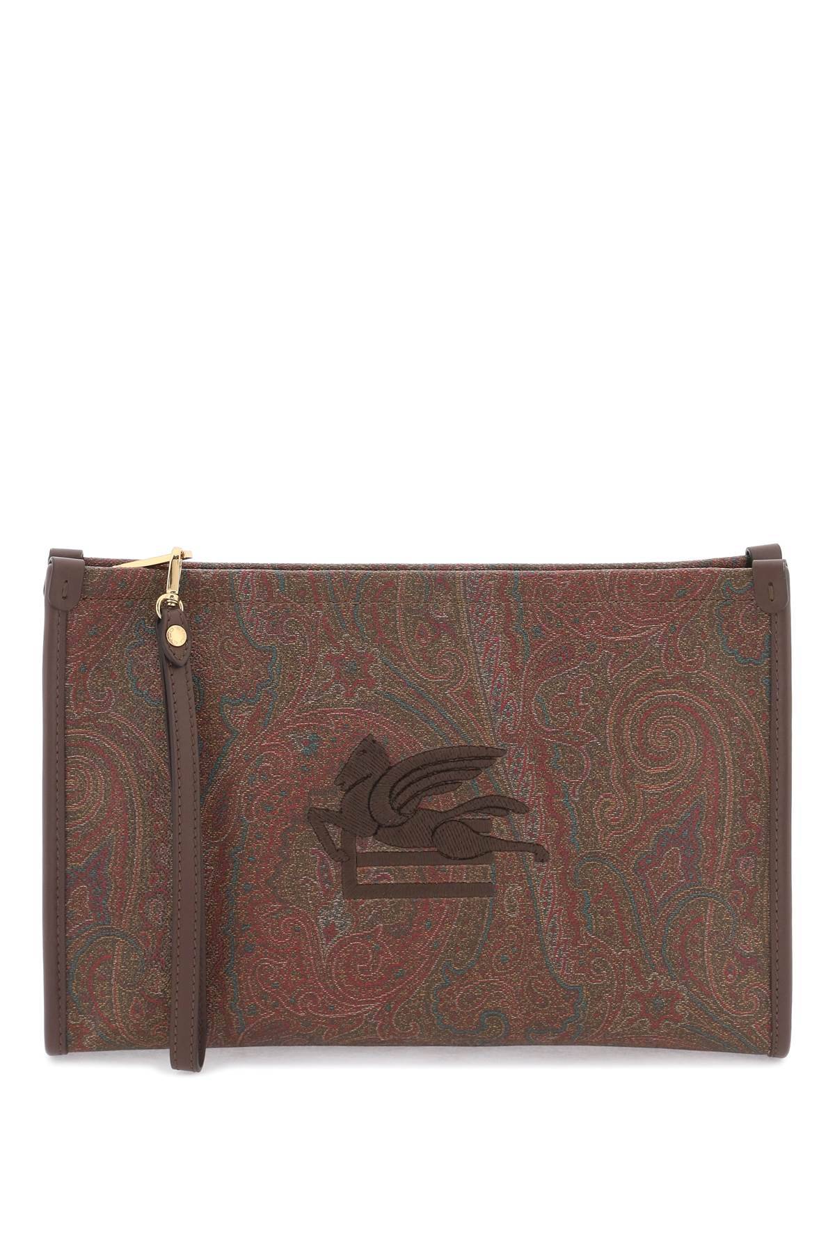 Etro ETRO paisley pouch with embroidery