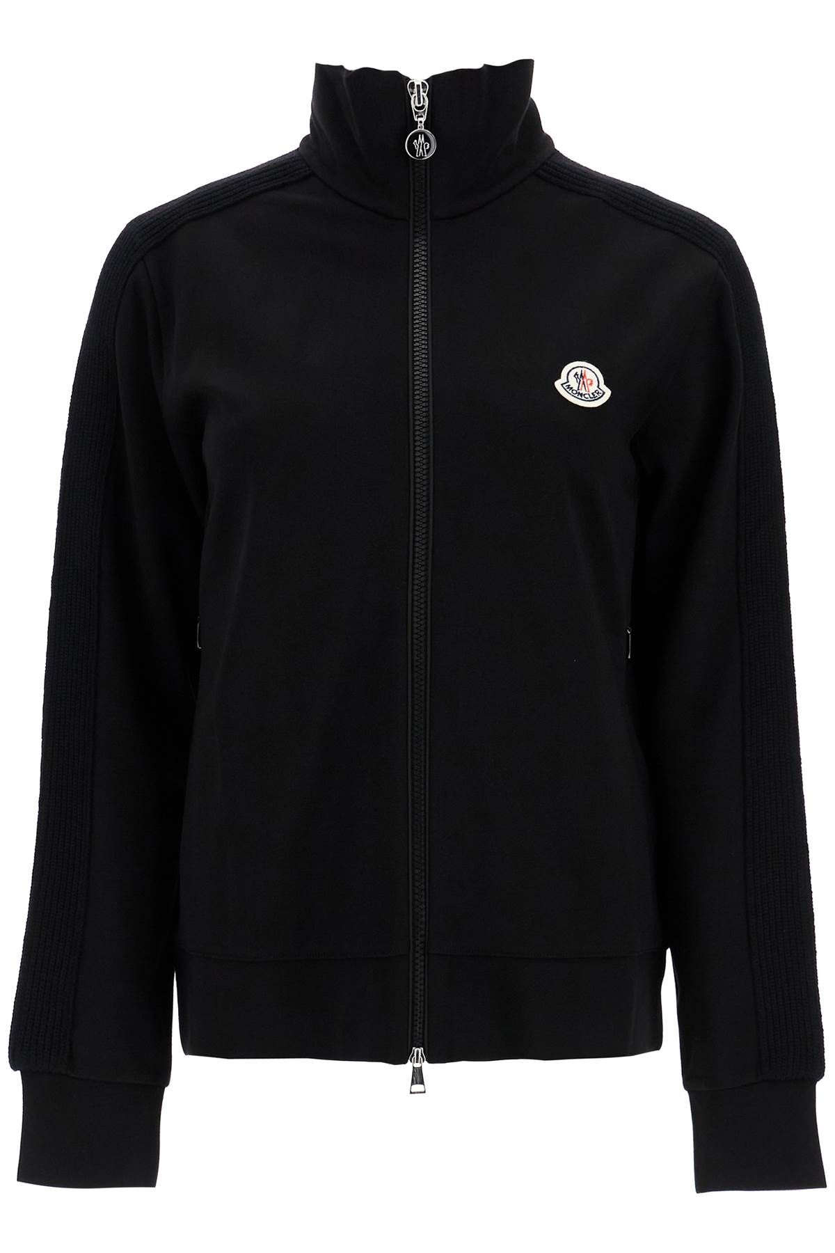 Moncler MONCLER 'zip-up sweatshirt with knitted bands