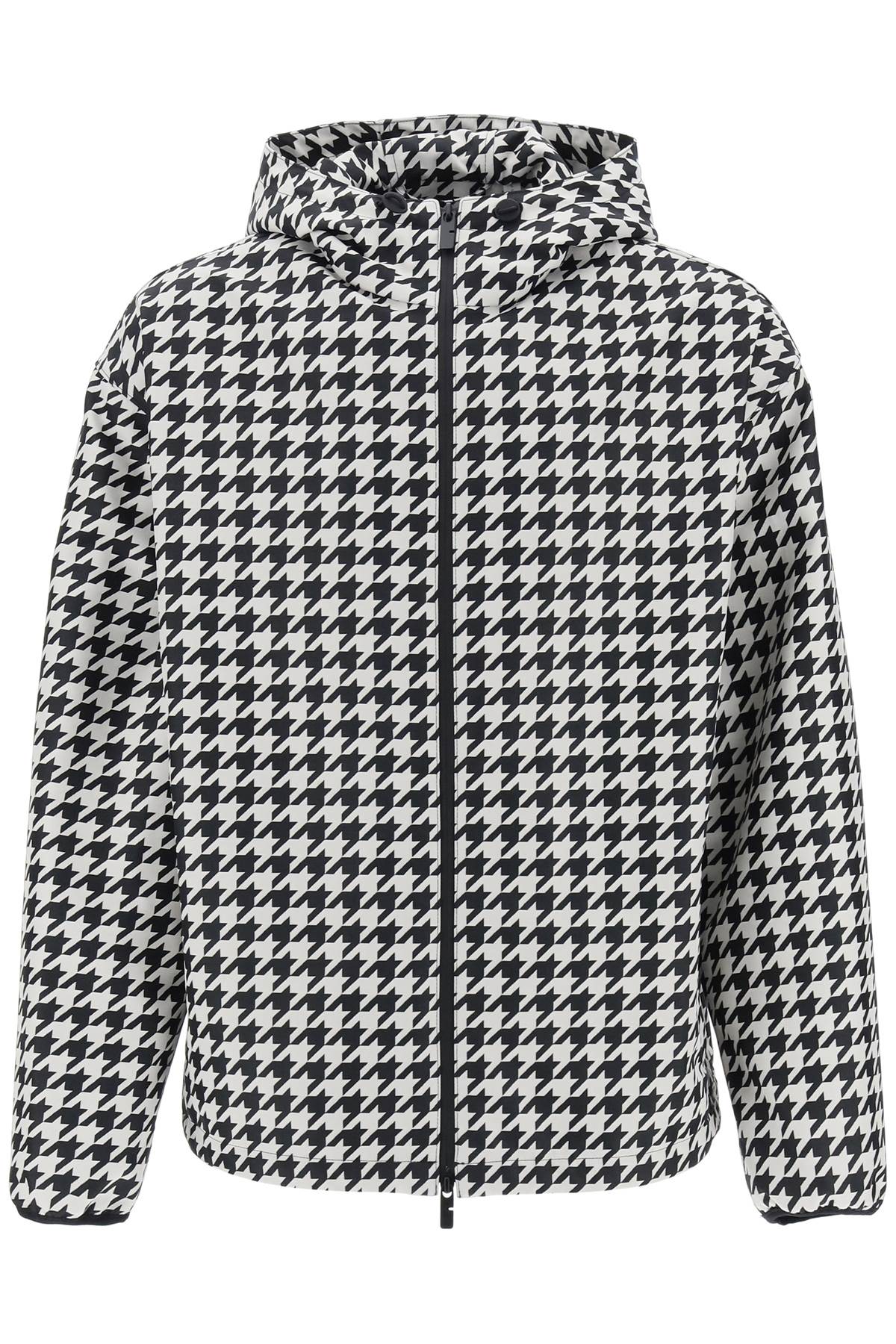 Burberry BURBERRY houndstooth windbreaker jacket