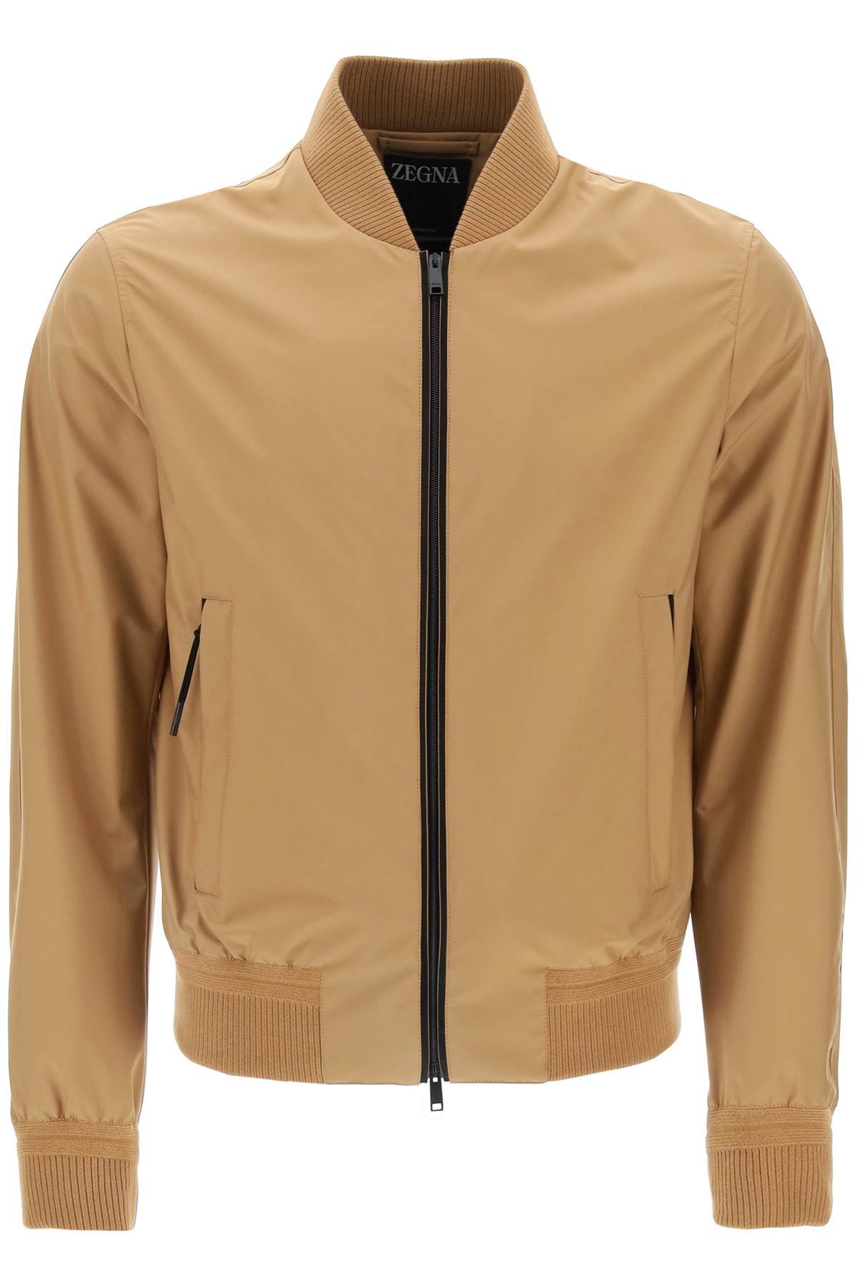 zegna ZEGNA stratos water-repellent bomber jacket