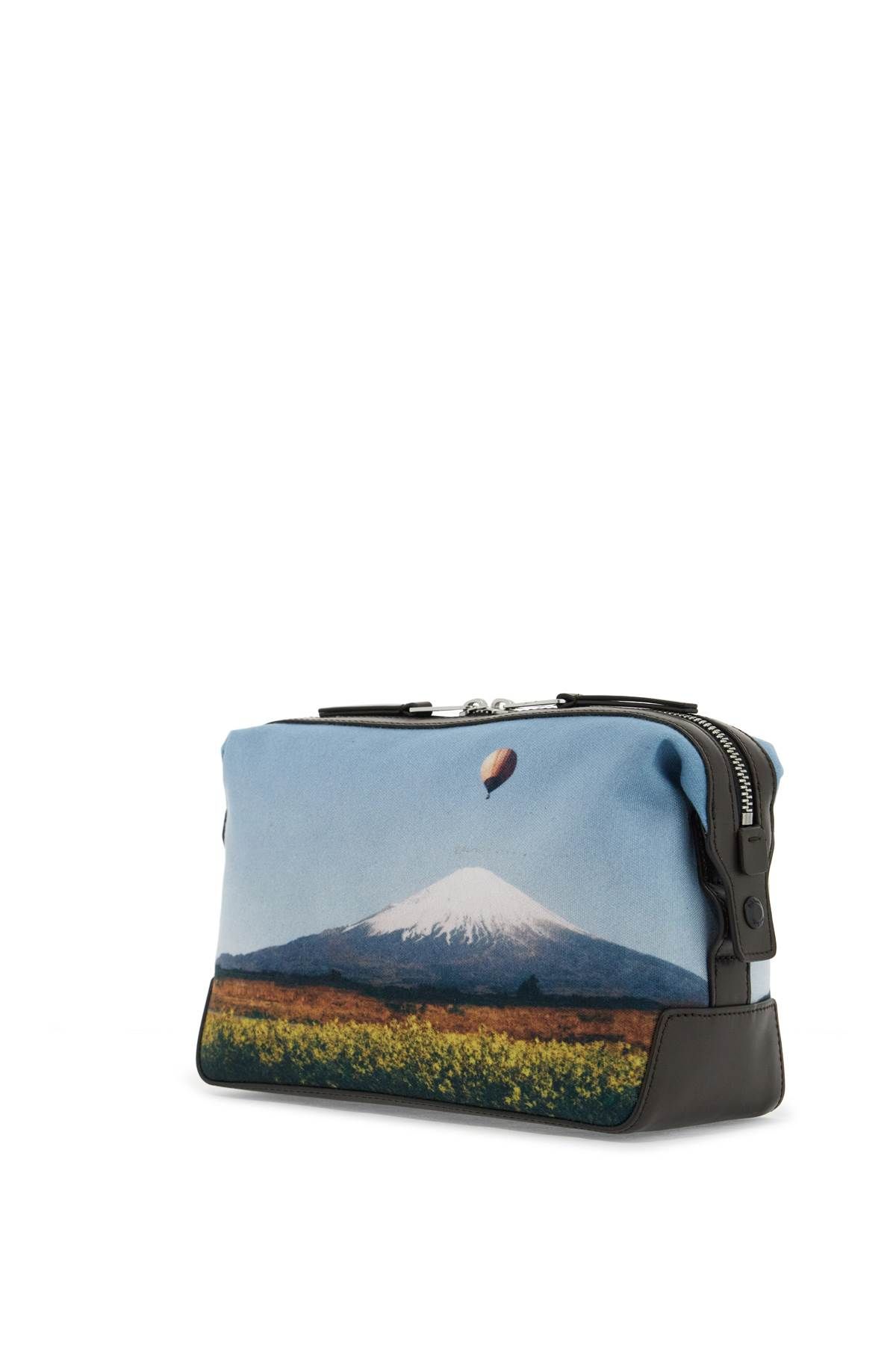 Paul Smith PAUL SMITH "mount fuji signature stripe balloon beauty case