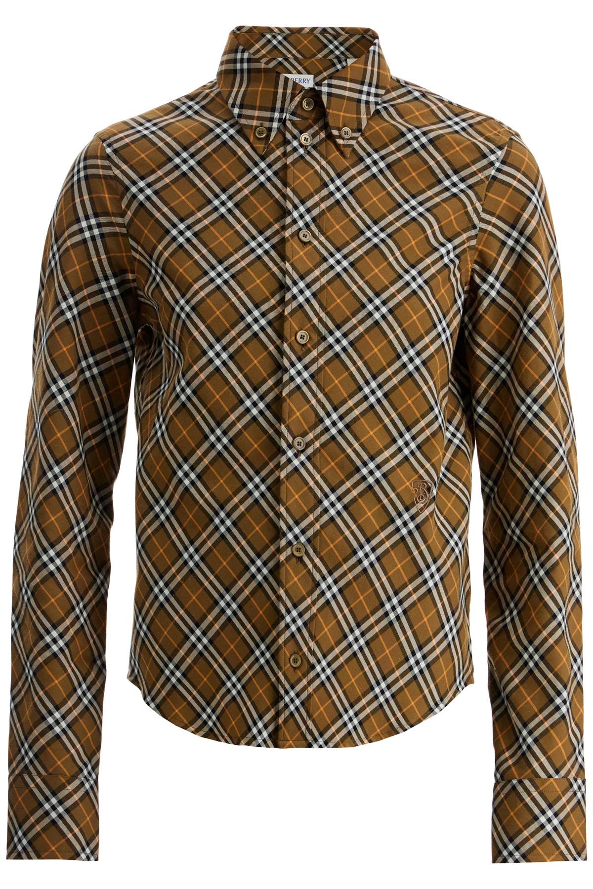 Burberry BURBERRY ered shirt with button-down collar