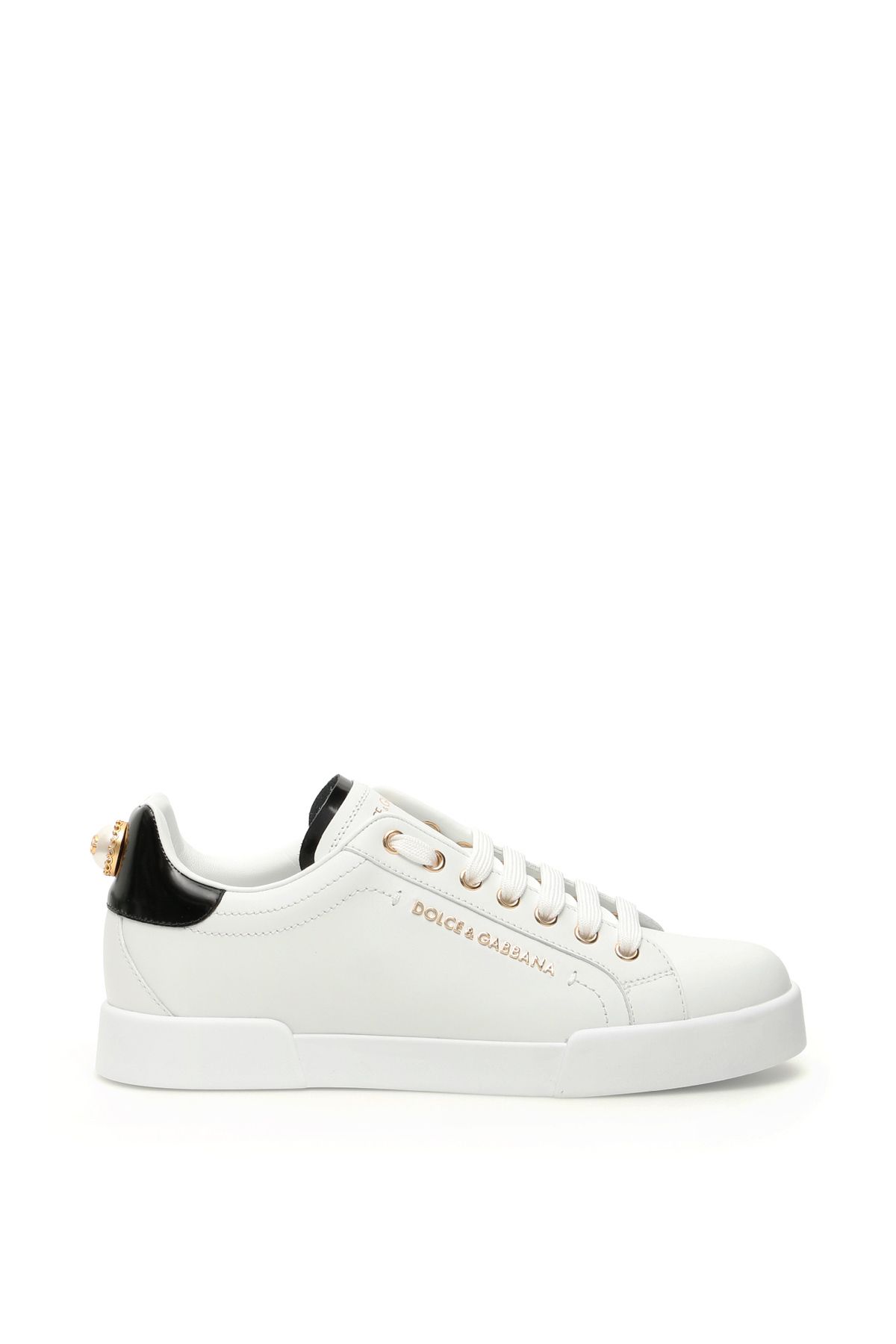 Dolce & Gabbana DOLCE & GABBANA portofino sneakers with pearl