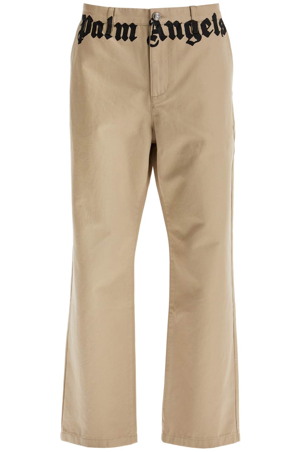 PALM ANGELS PALM ANGELS chino pants with logo branding