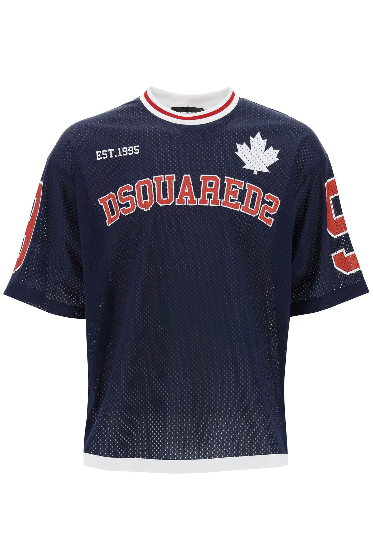 Dsquared2 DSQUARED2 hockey t-shirt with printed logo