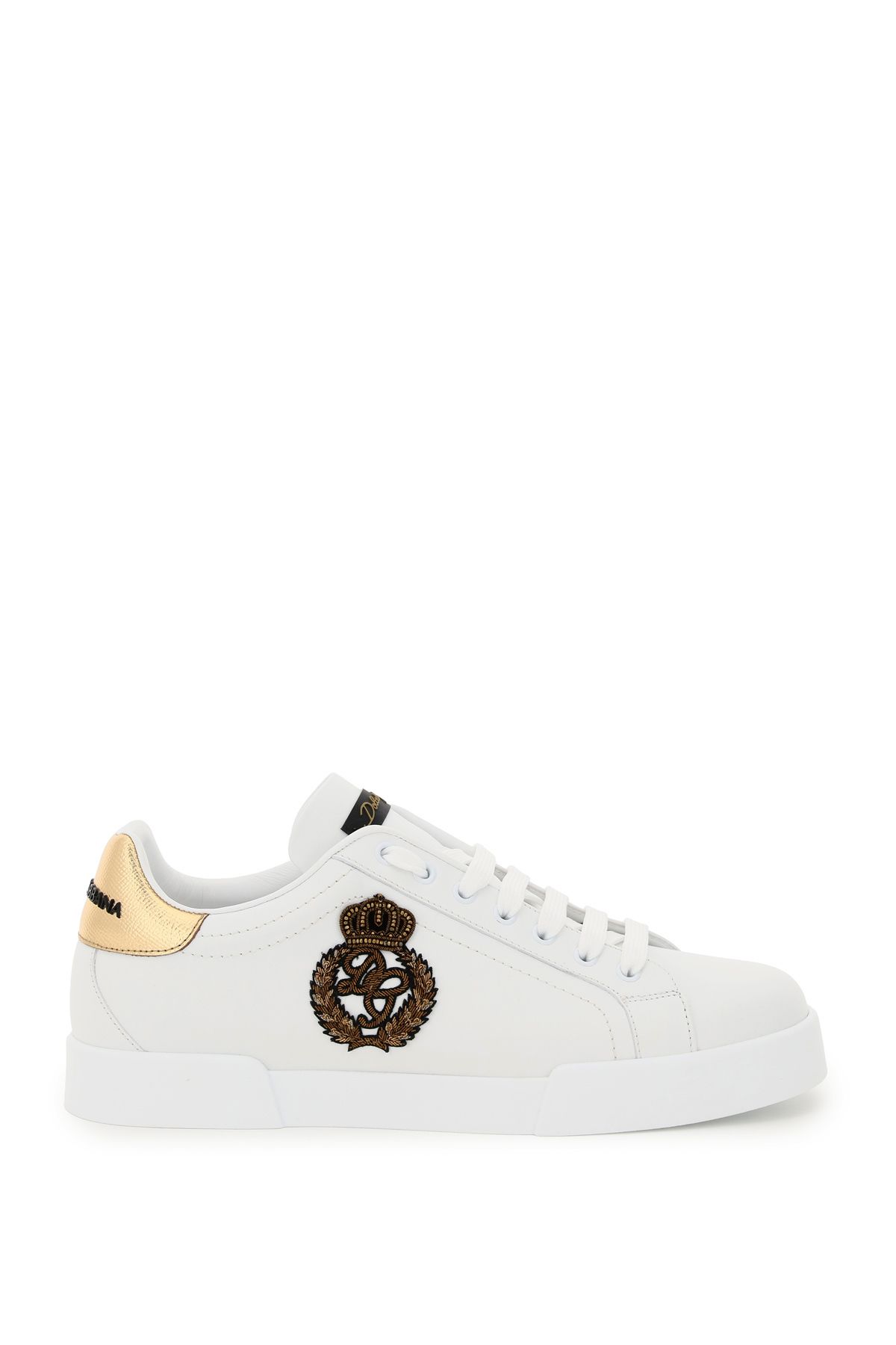 Dolce & Gabbana DOLCE & GABBANA portofino sneakers with logo patch