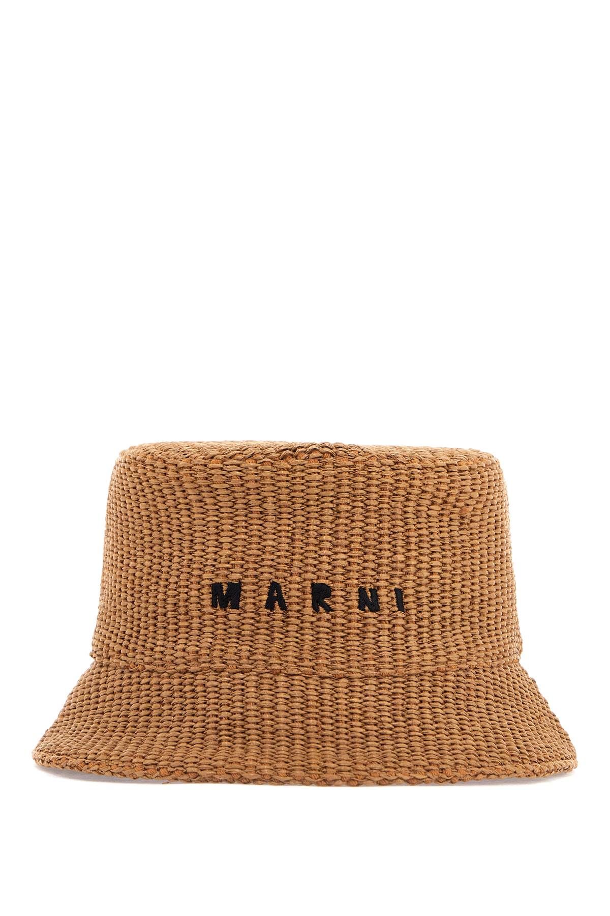 Marni MARNI raffia effect bucket hat