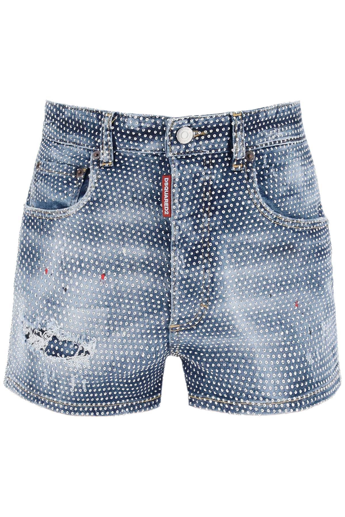 Dsquared2 DSQUARED2 hollywood wash hot pant shorts