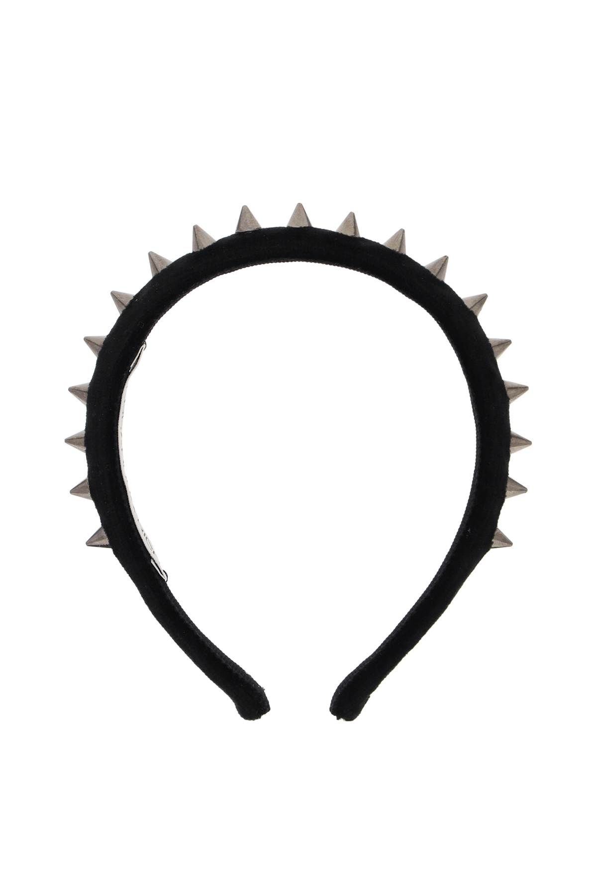 Alessandra Rich ALESSANDRA RICH velvet headband with spike