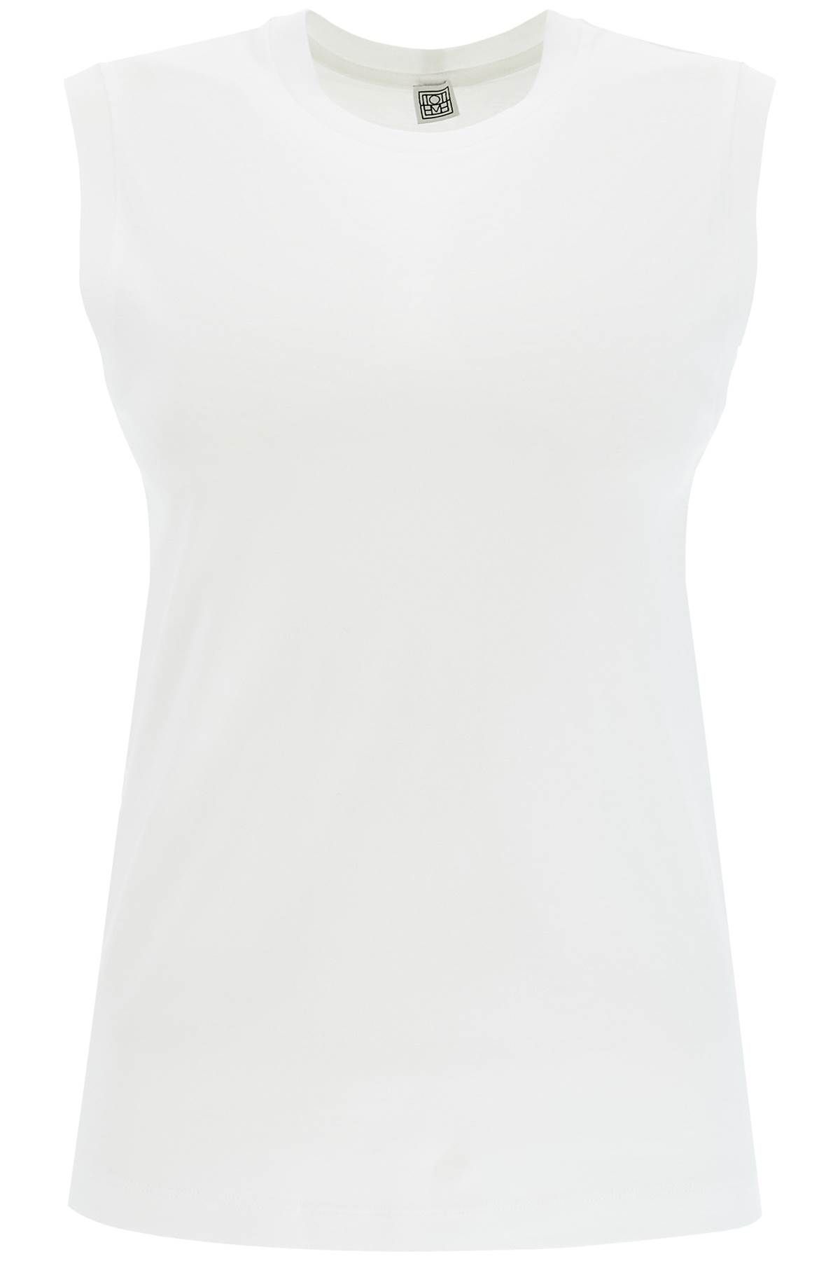 Toteme TOTEME organic cotton sleeveless top for