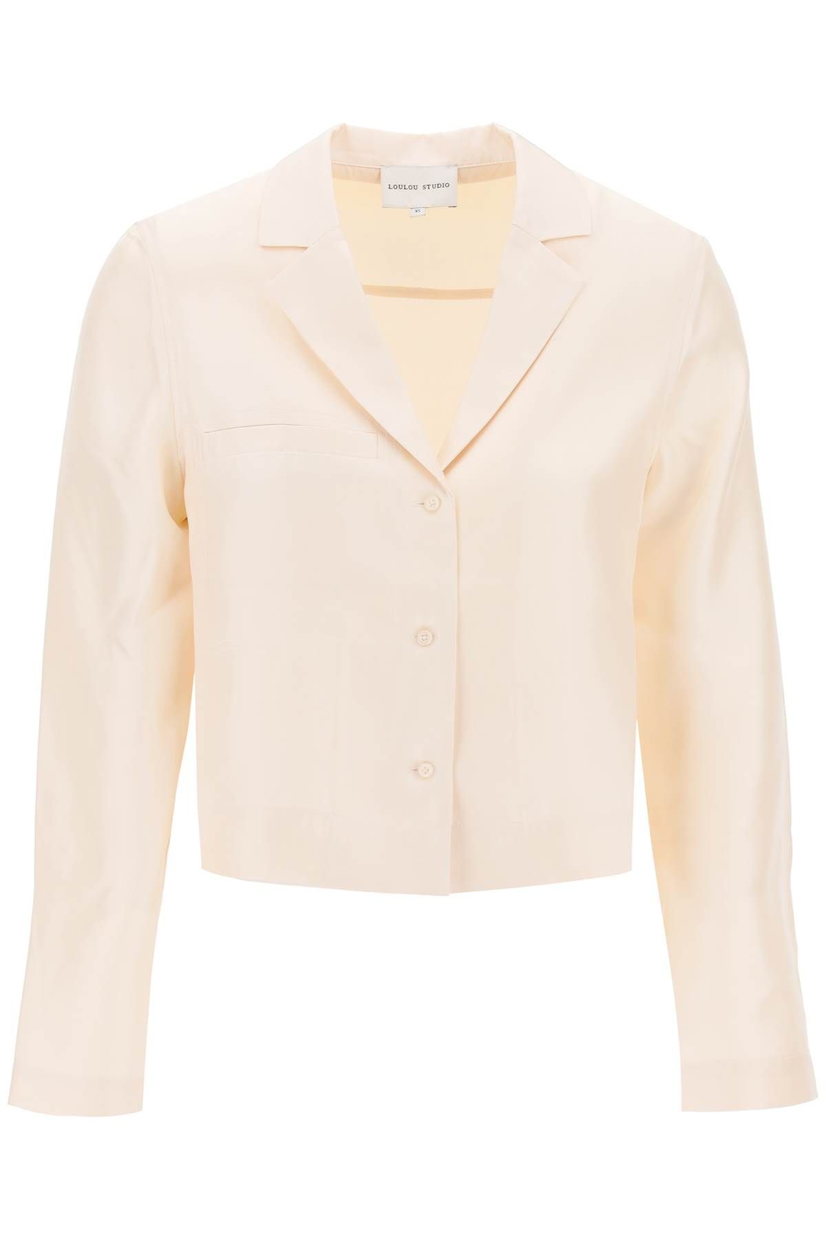 LOULOU STUDIO LOULOU STUDIO silk aloma shirt in