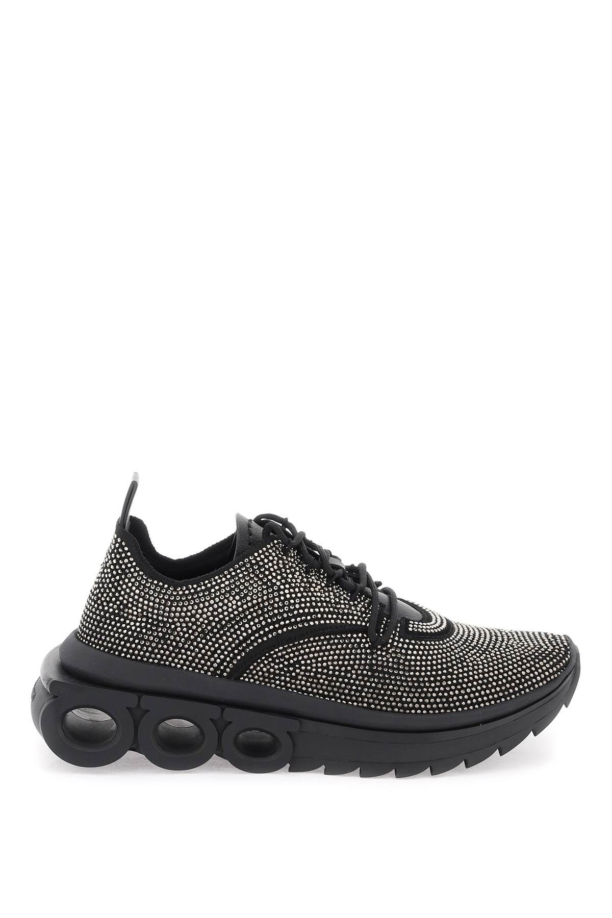 Ferragamo FERRAGAMO running sneakers with rhinestones