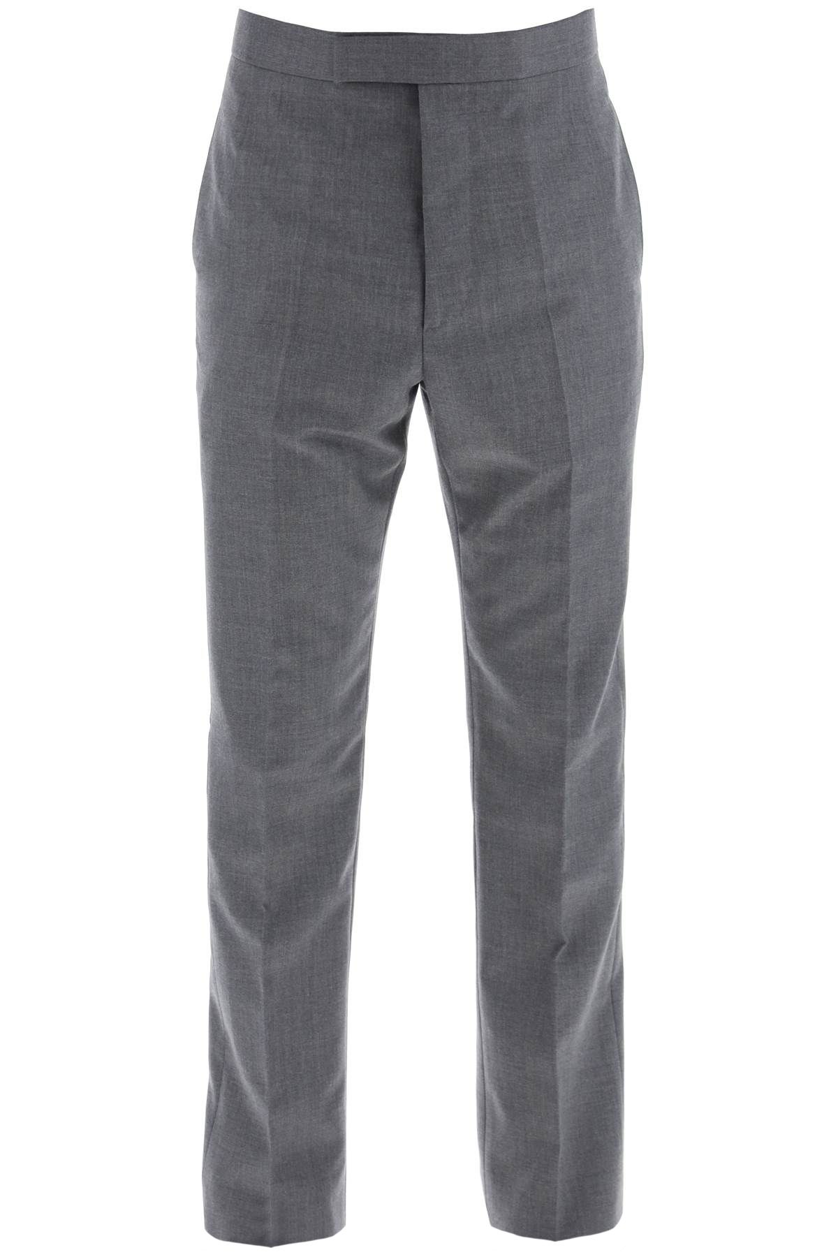 Thom Browne THOM BROWNE Pantaloni classici in twill