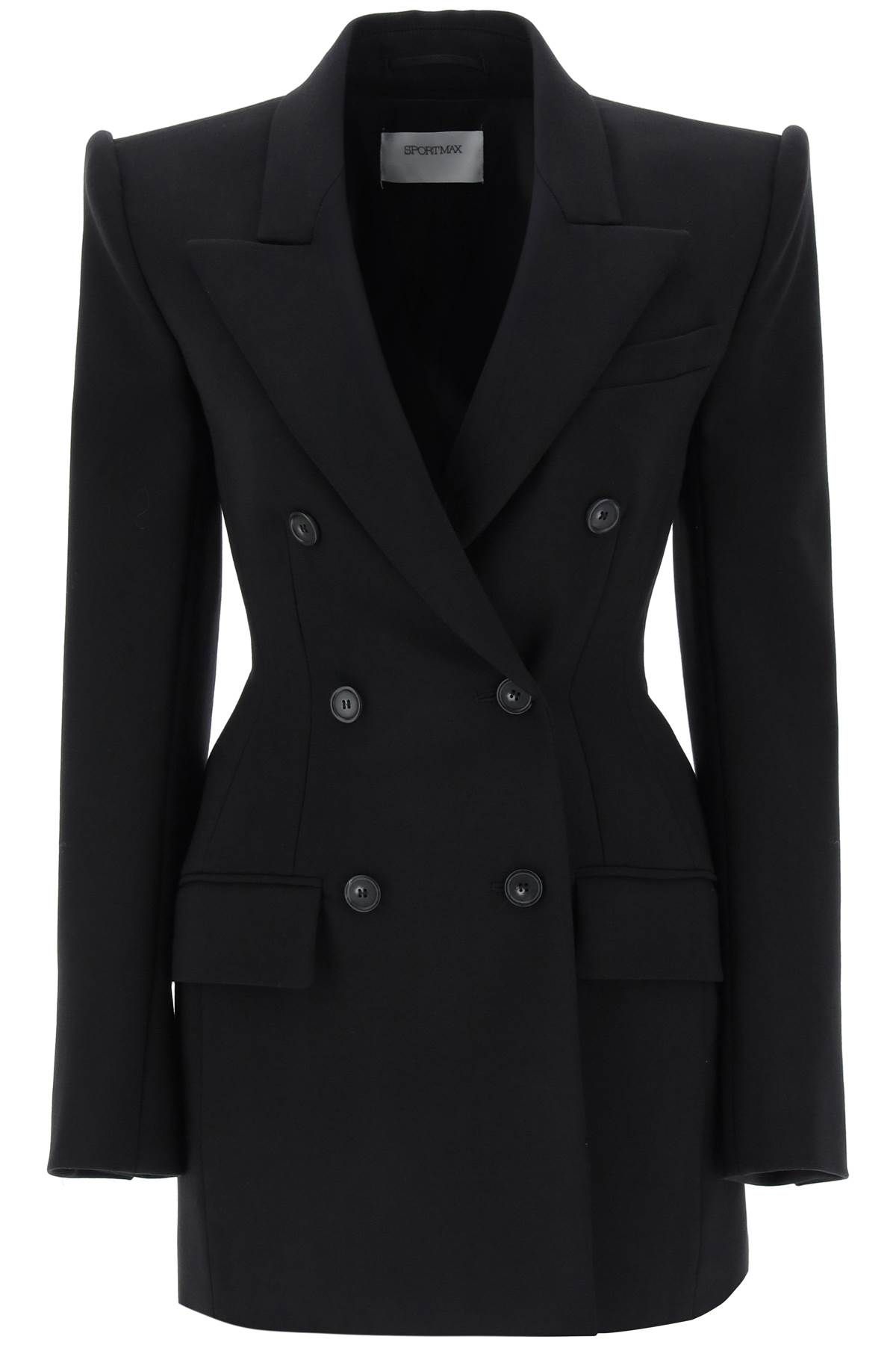 Sportmax SPORTMAX harem double-breasted shaped blazer